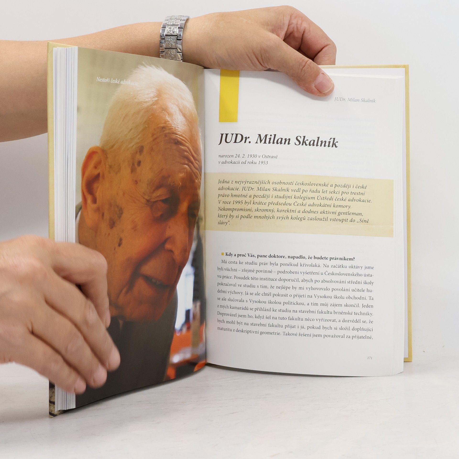 Ondřej Šebesta Nestoři české advokacie