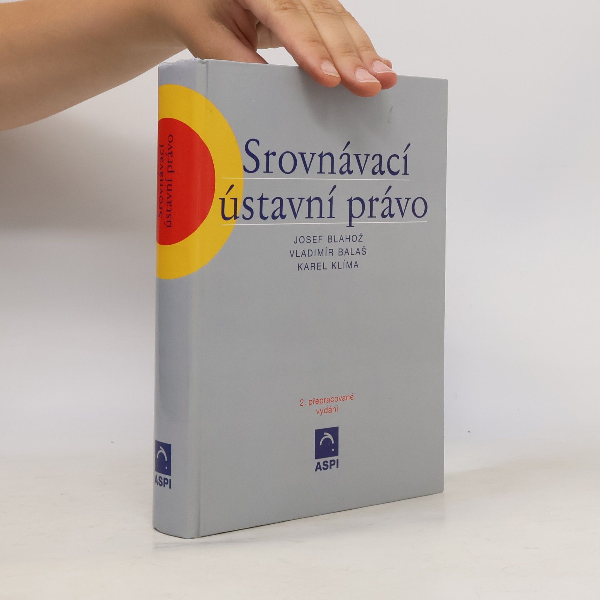 Vladimír Balaš Srovnávací ústavní právo