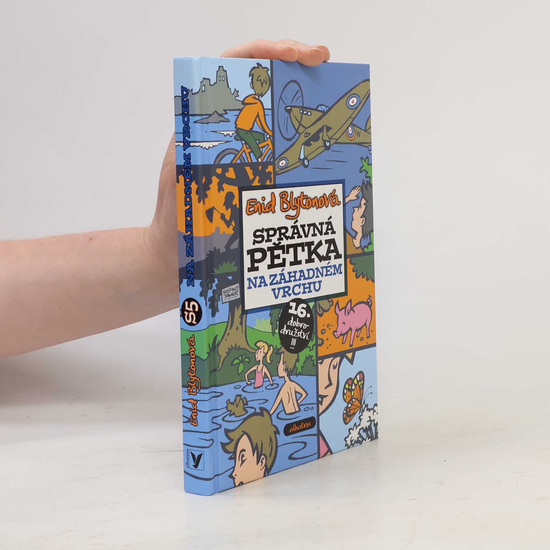 Enid Blyton Správná pětka. Na záhadném vrchu