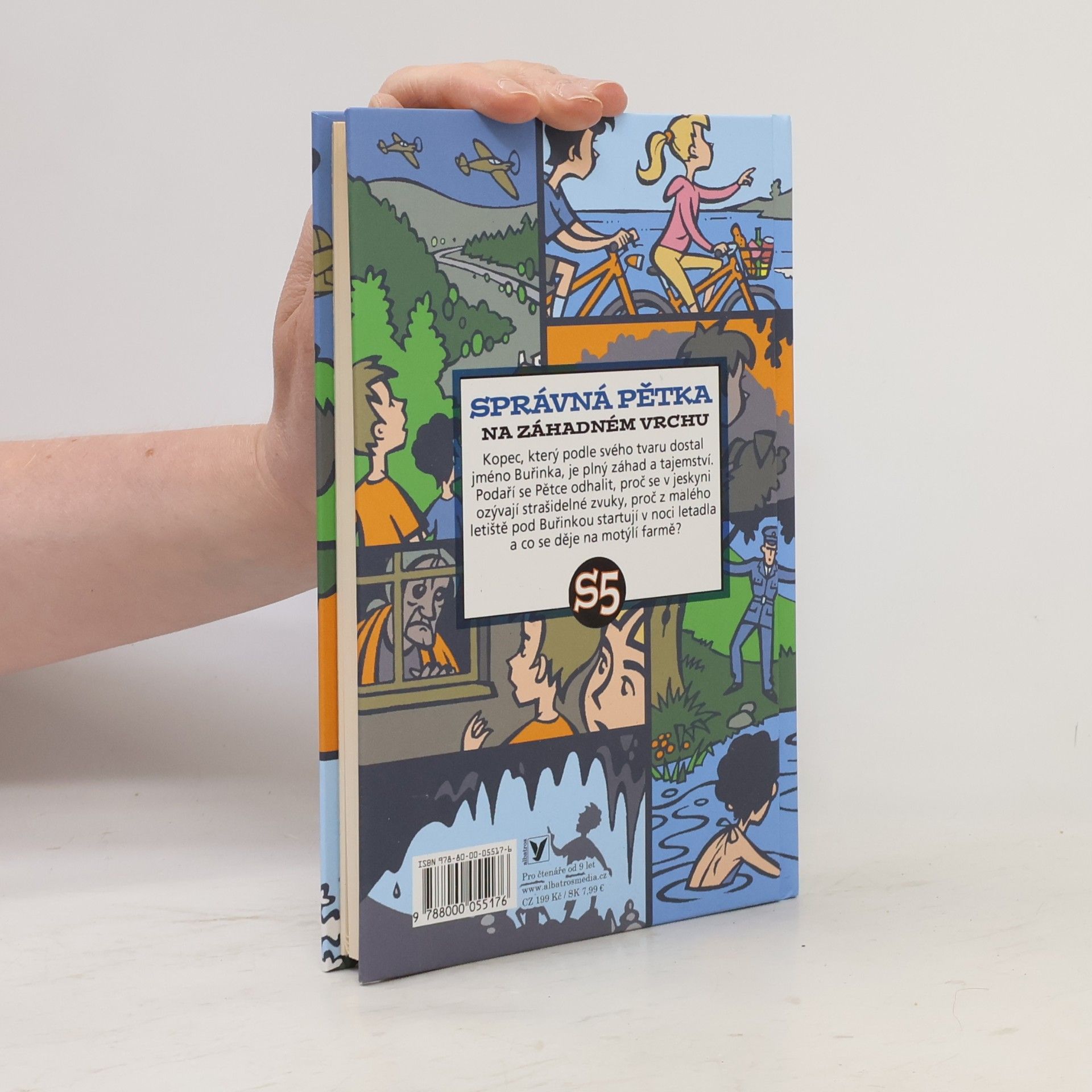 Enid Blyton Správná pětka. Na záhadném vrchu