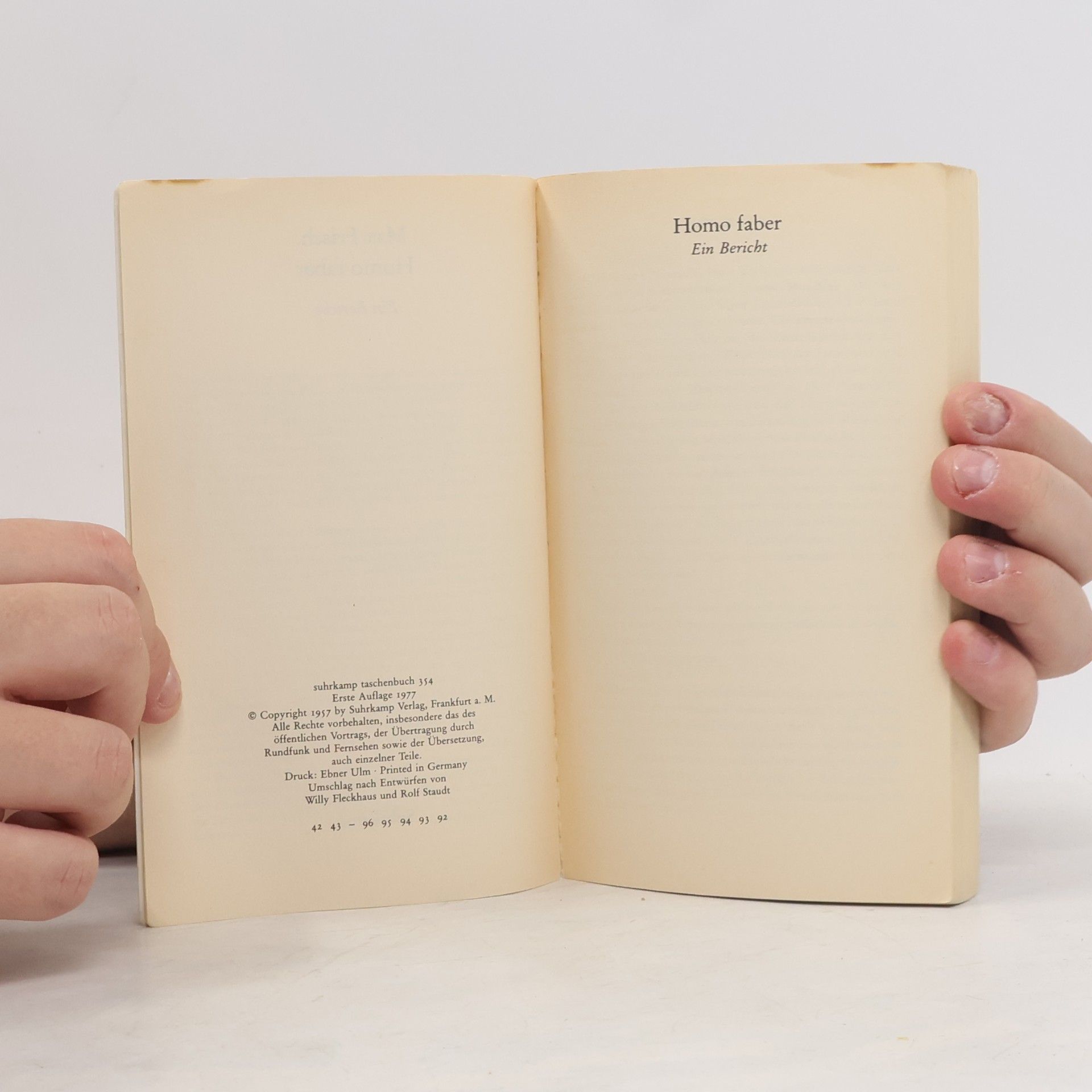 Max Frisch Homo faber