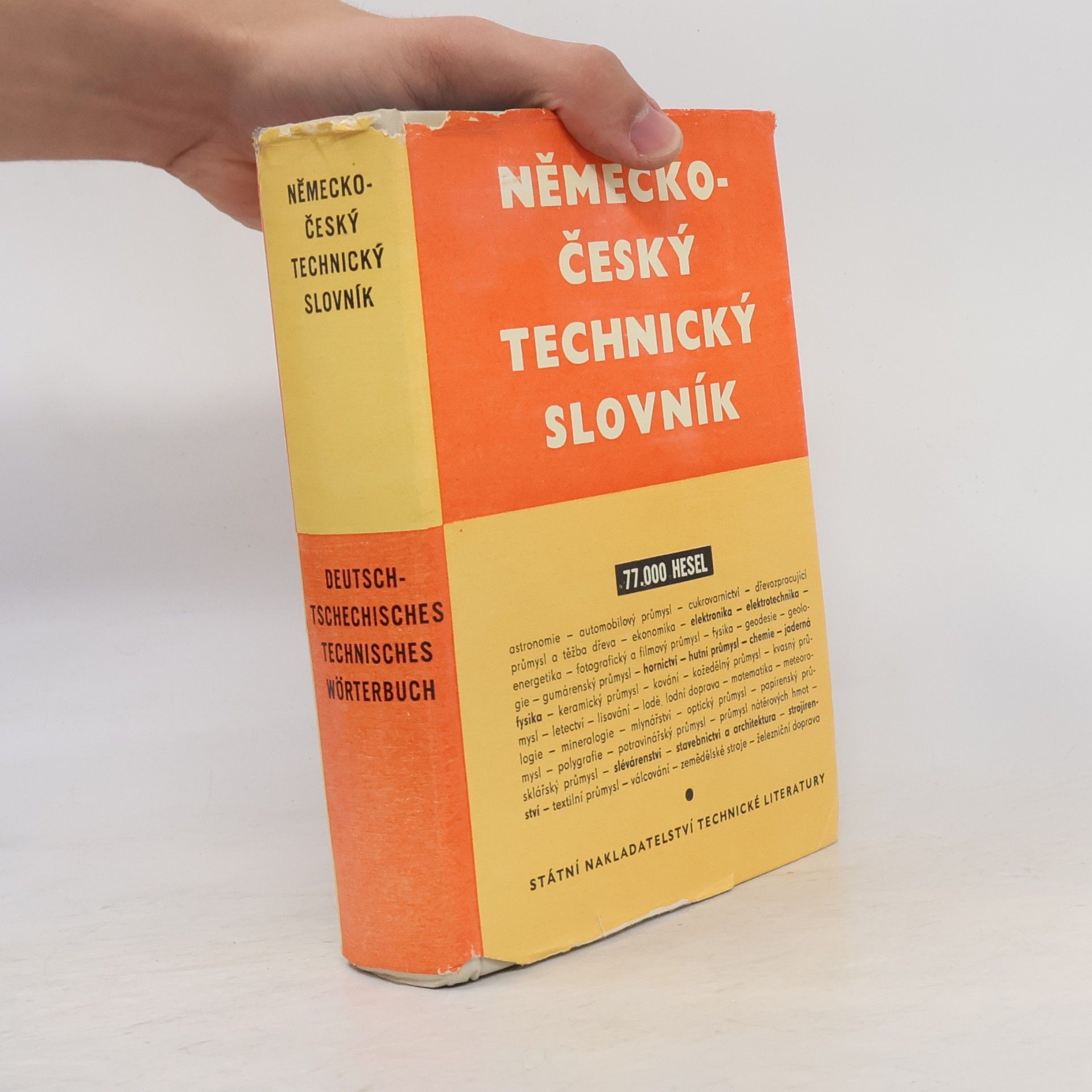 A. Kučera Německo-český technický slovník. Deutsch-tschechisches technisches Wörterbuch