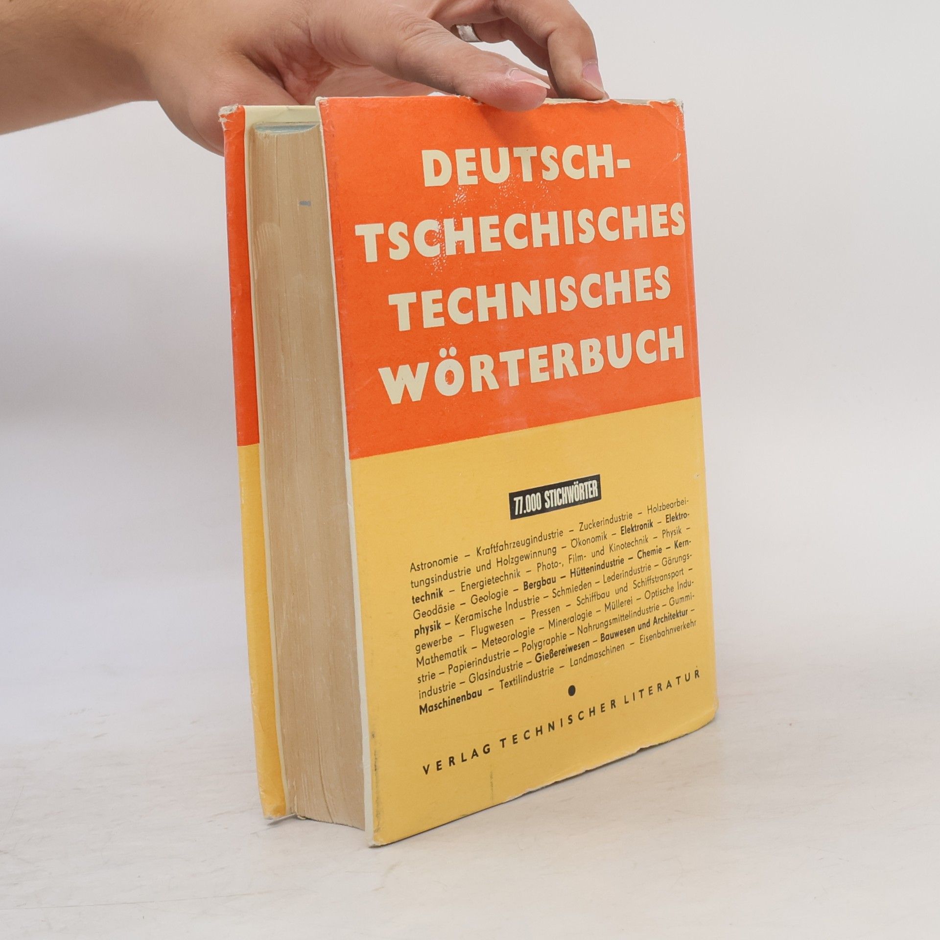 Z. Jouklová Německo-český technický slovník. Deutsch-tschechisches technisches Wörterbuch