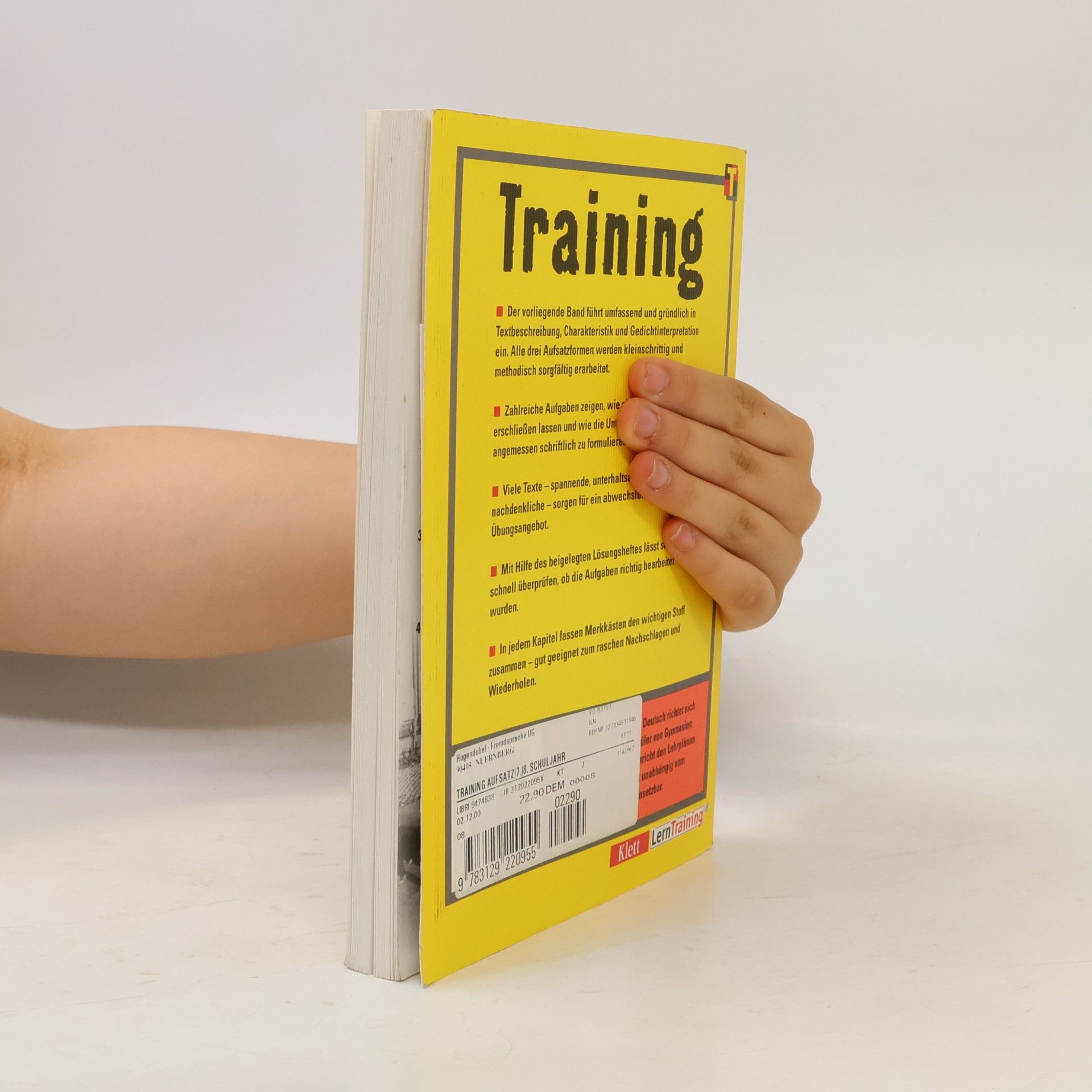 Peter Jentzsch Training Aufsatz - Textbeschreibung, Charakteristik, Gedichtinterpretation