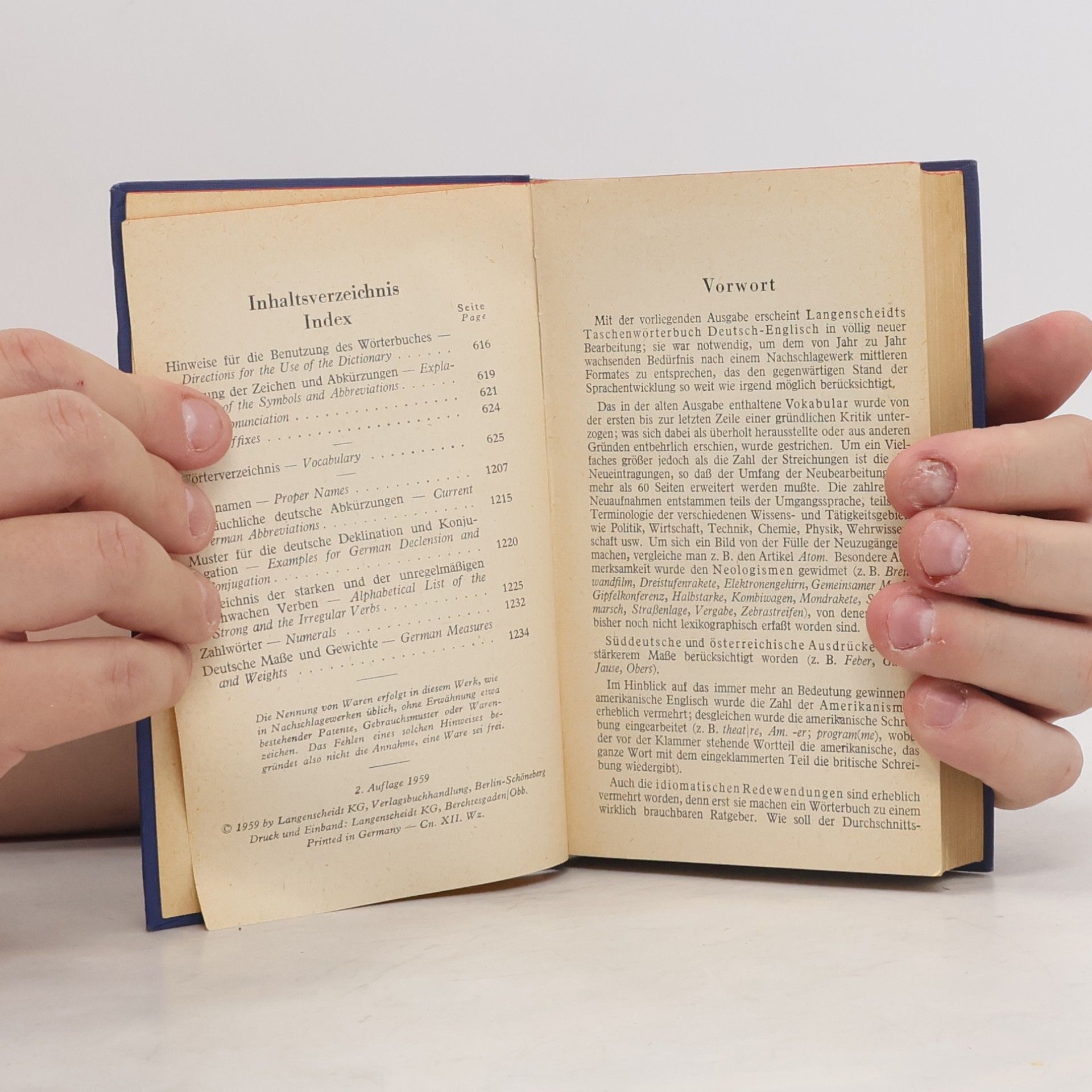 Kurt Wilhelm Langenscheidts Taschenwörterbuch II