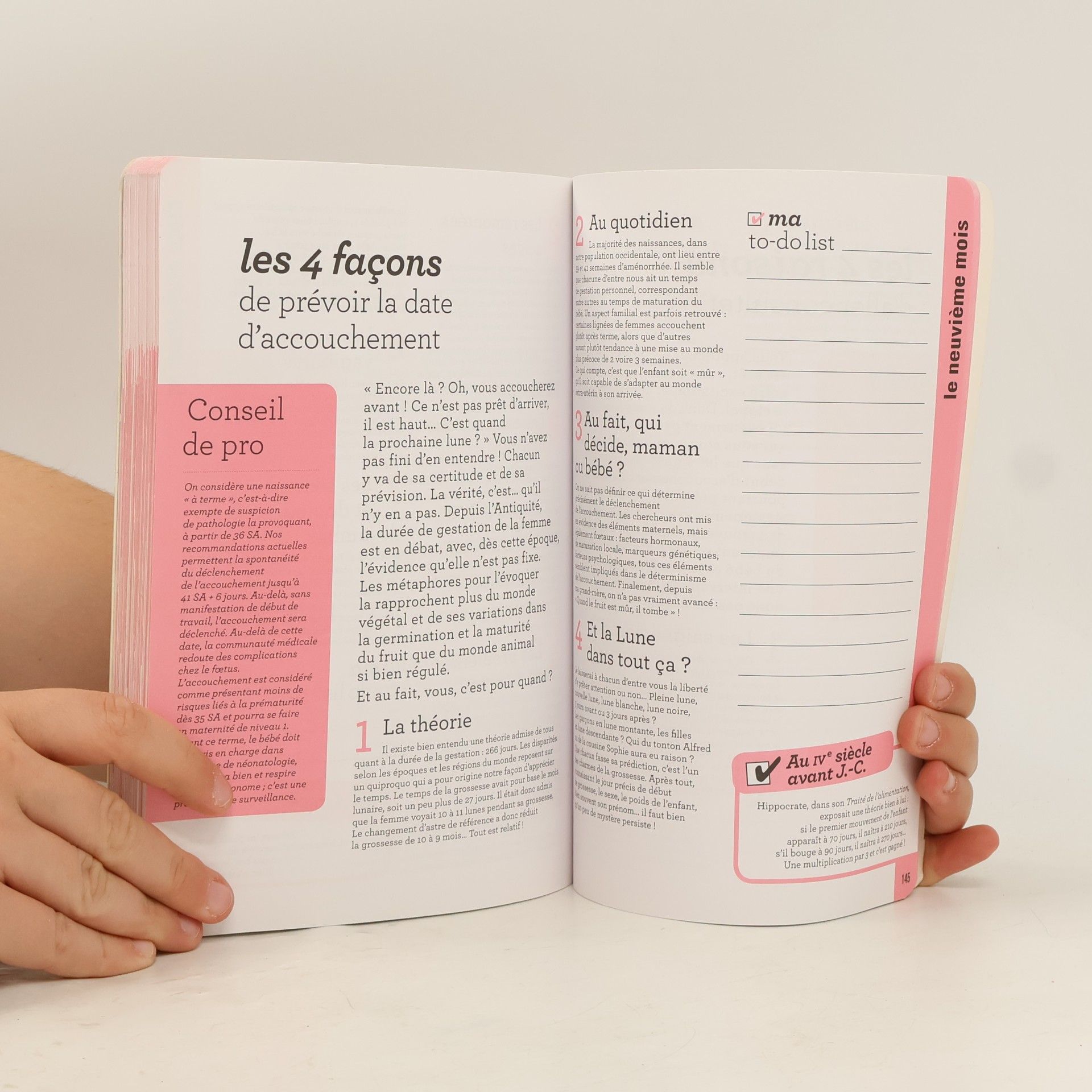 Maï Le Dû Ma to-do list grossesse