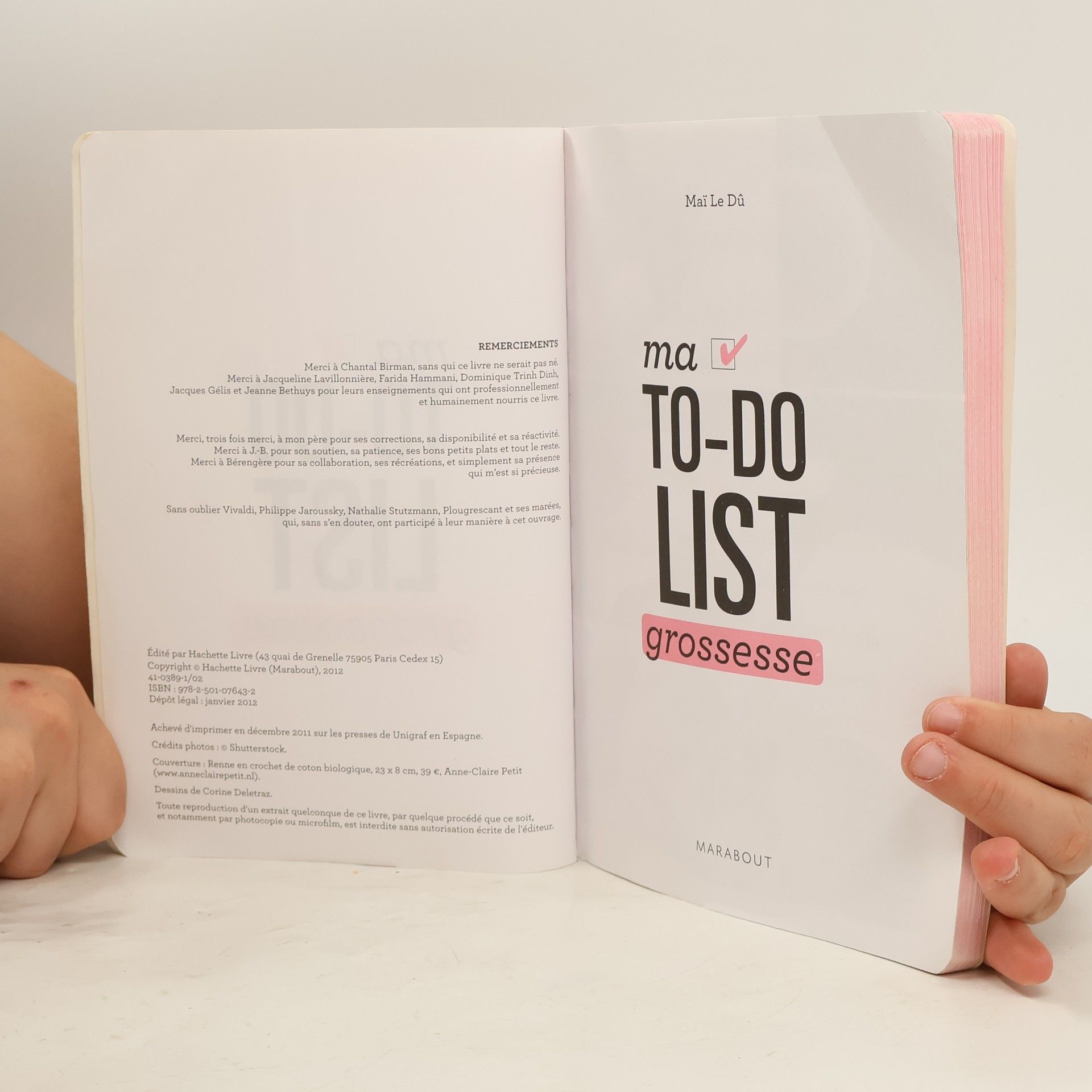 Maï Le Dû Ma to-do list grossesse