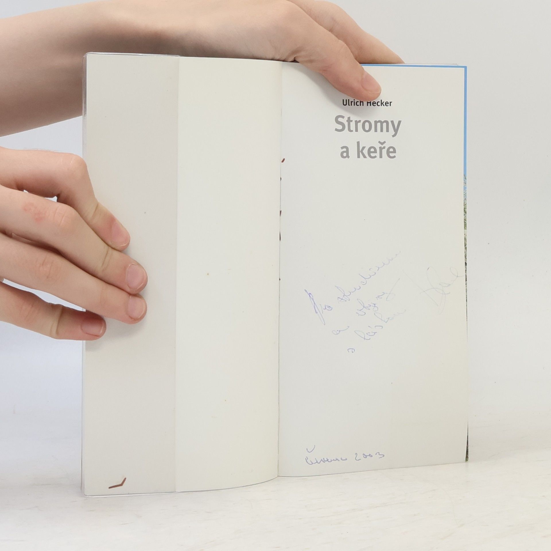 Hans-Ulrich Hecker Stromy a keře