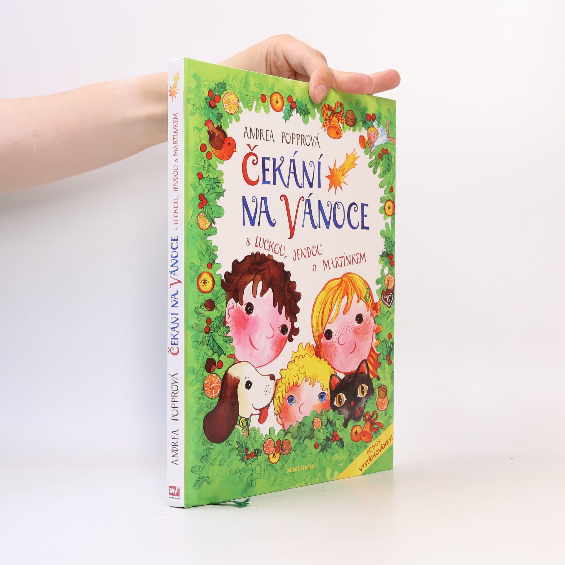 Andrea Popprová Čekání na Vánoce s Luckou, Jendou a Martínkem