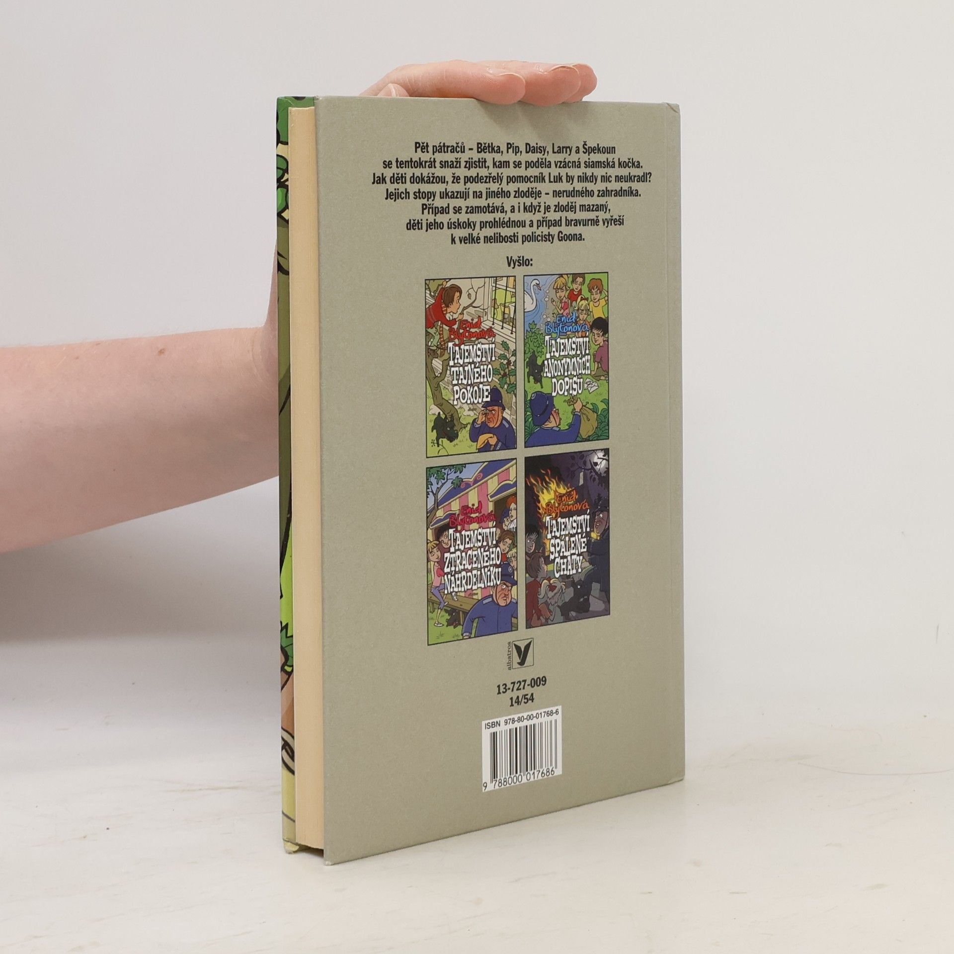 Enid Blyton Tajemství ztracené kočky