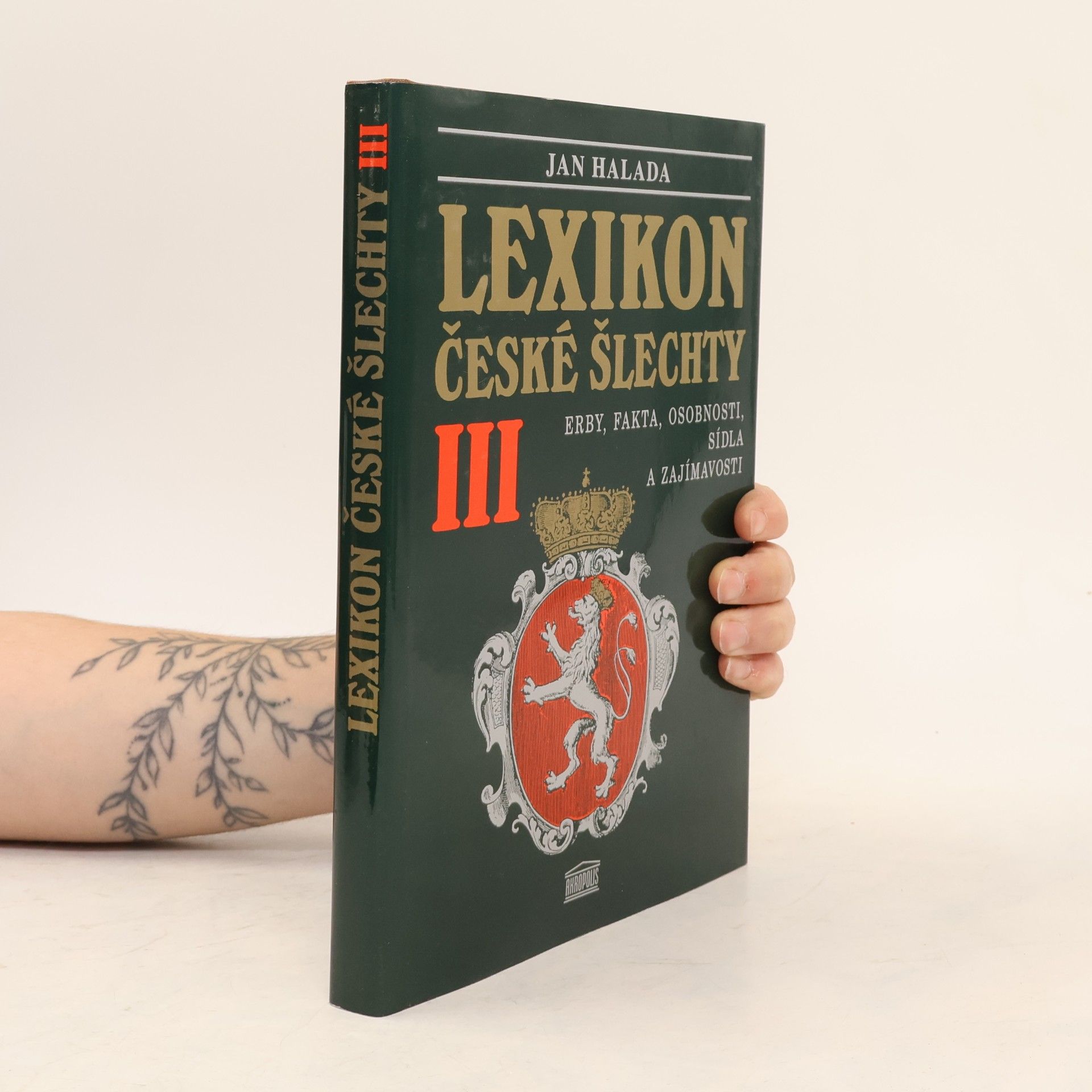 Jan Halada Lexikon české šlechty III.