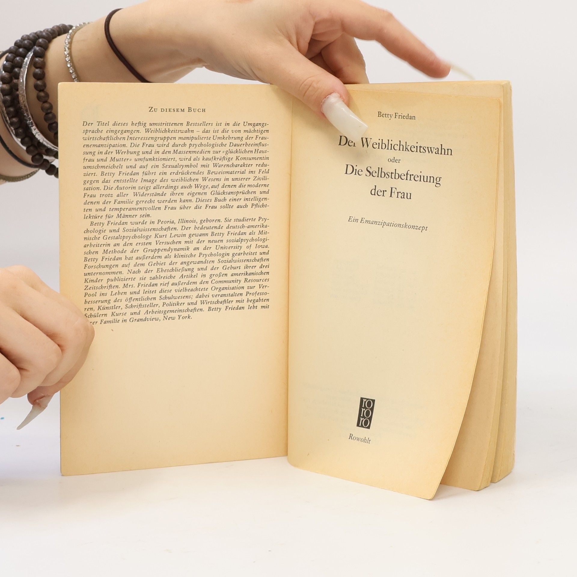 Betty Friedan Der Weiblichkeitswahn oder die Selbstbefreiung der Frau