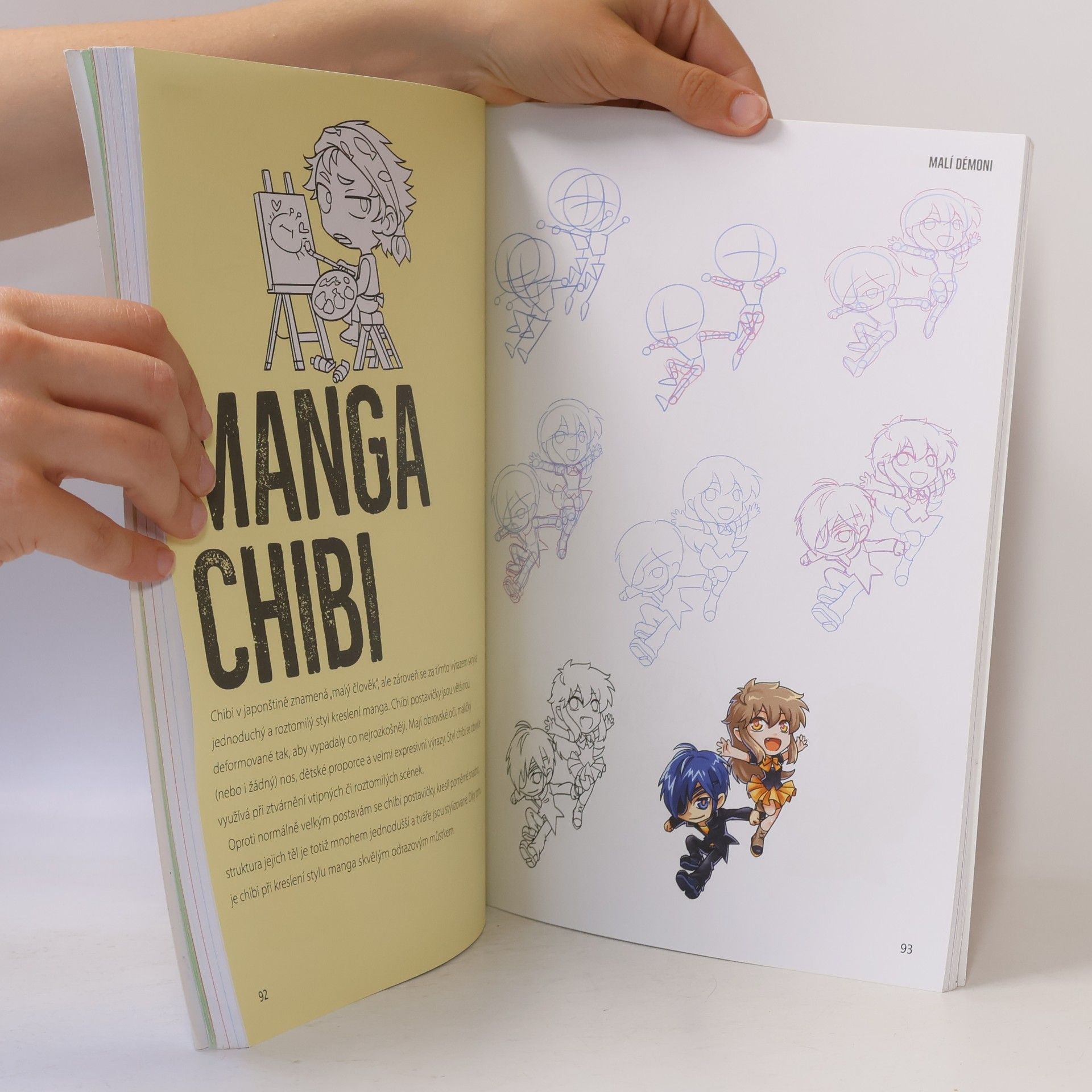 Yishan Li Jak kreslit v manga stylu: Kluci, holky, zvířata a mýtické bytosti