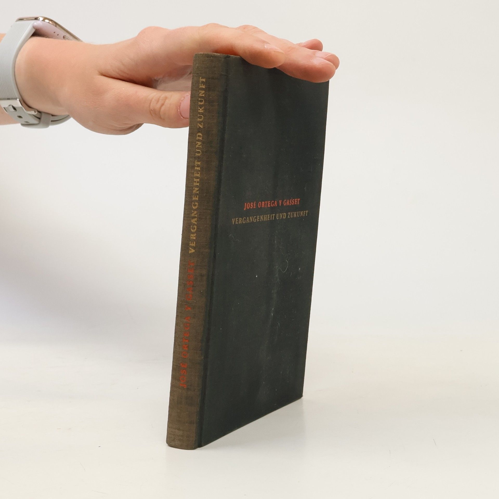 José Ortega y Gasset Vergangenheit und Zukunft im heutigen Menschen