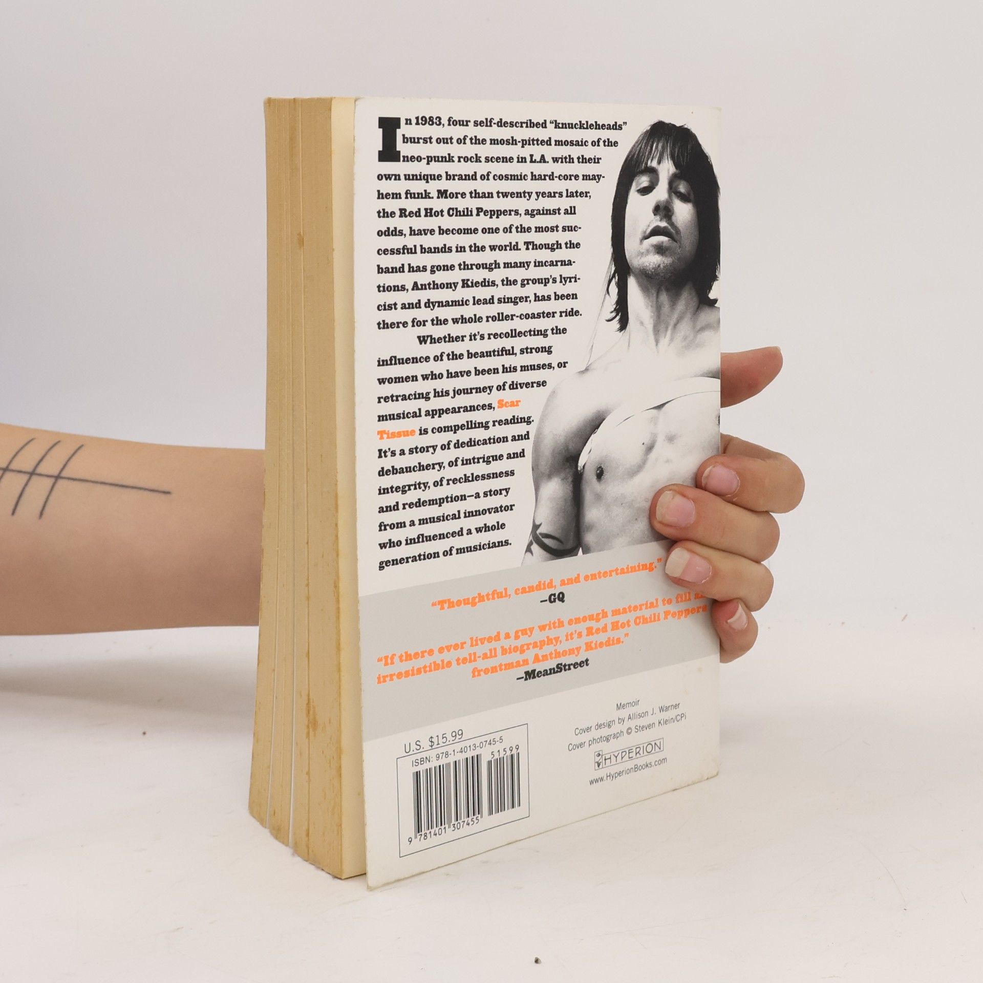 Anthony Kiedis Scar Tissue