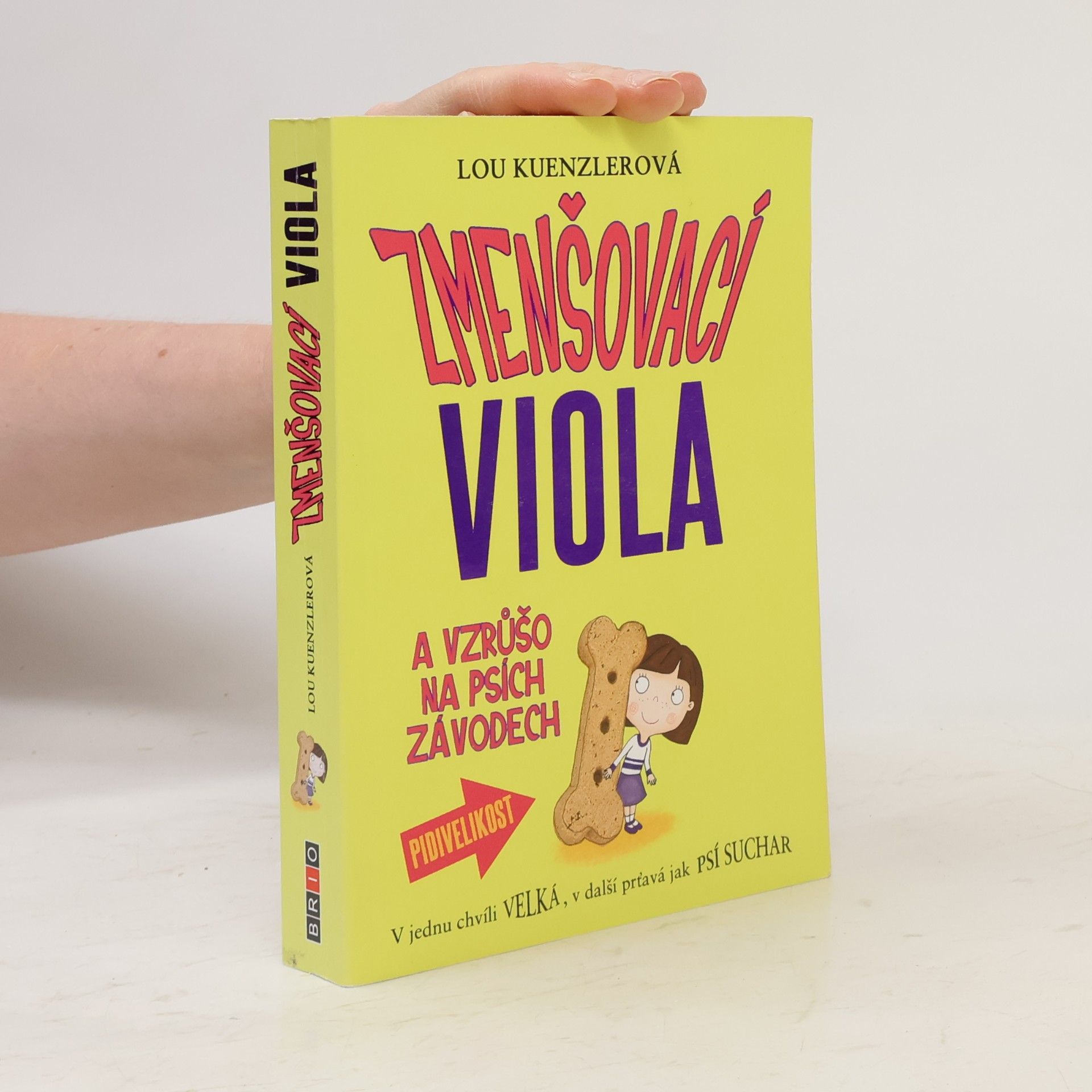 Lou Kuenzler Zmenšovací Viola a vzrůšo na psích závodech