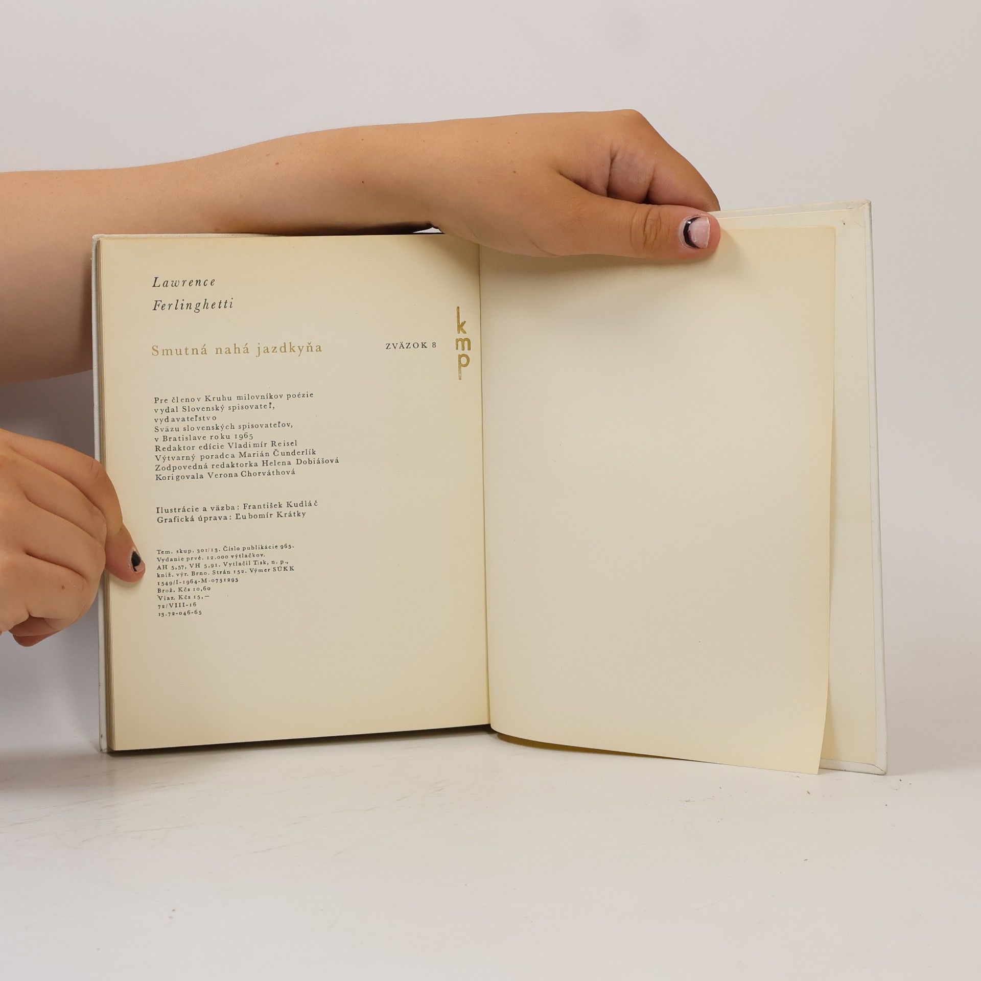 Lawrence Ferlinghetti Smutná nahá jazdkyňa