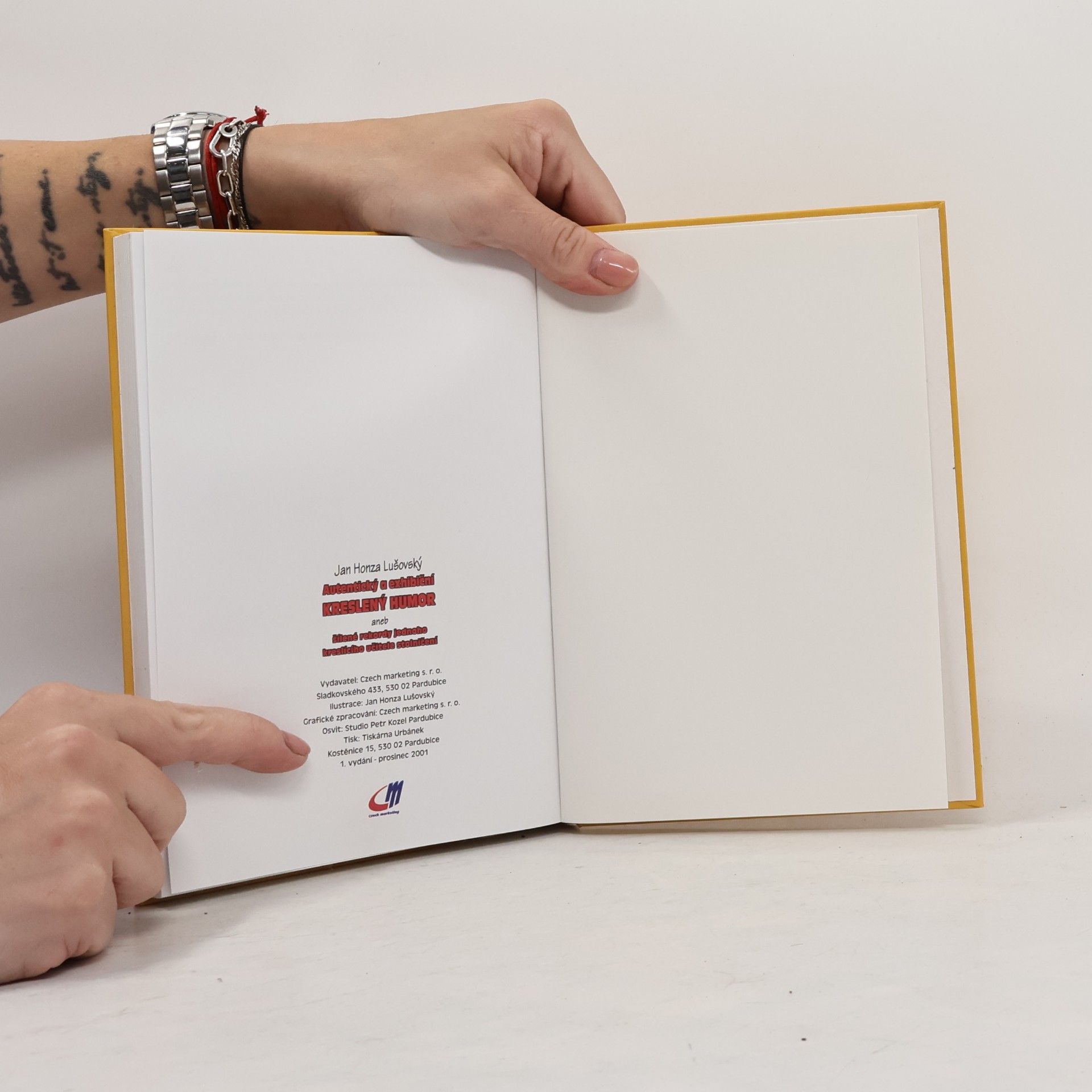 Jan Honza Lušovský Autentický a exhibiční kreslený humor aneb šílené rekordy jednoho kreslícího učitele stolničení