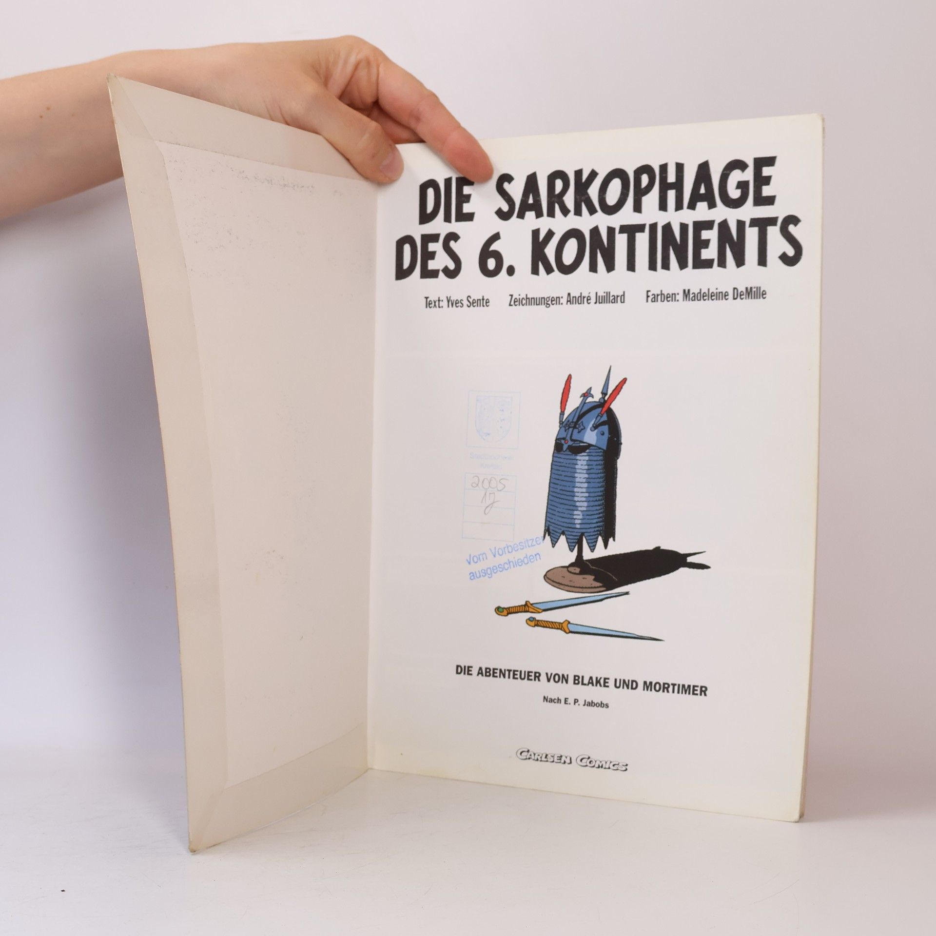 Edgar P. Jacobs Die Abenteuer von Blake und Mortimer