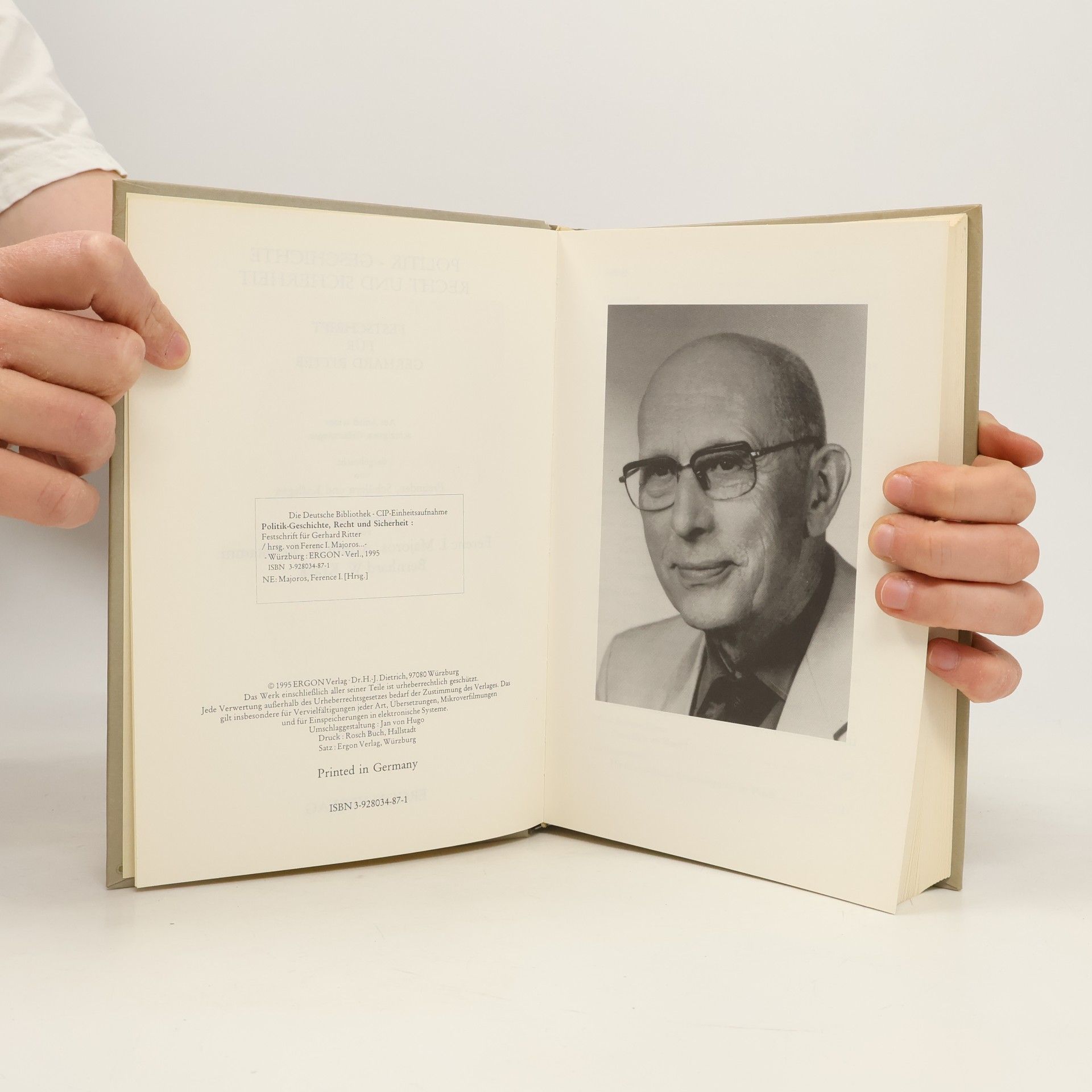 Heinrich Busshoff Politik-Geschichte, Recht und Sicherheit