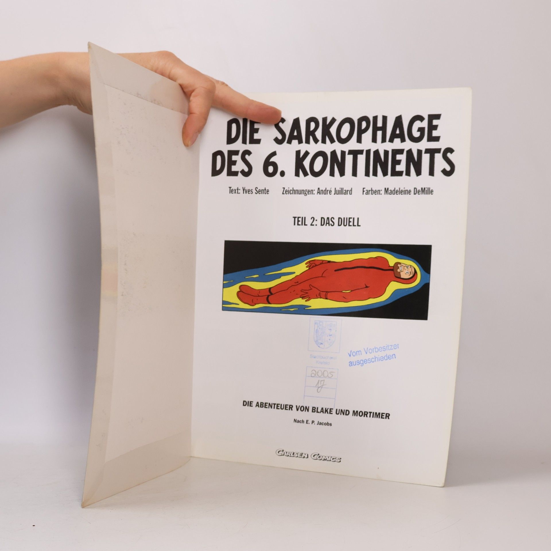 Edgar P. Jacobs Die Abenteuer von Blake und Mortimer