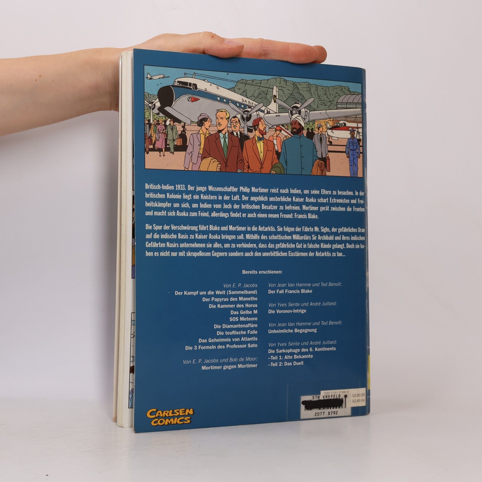 Edgar P. Jacobs Die Abenteuer von Blake und Mortimer