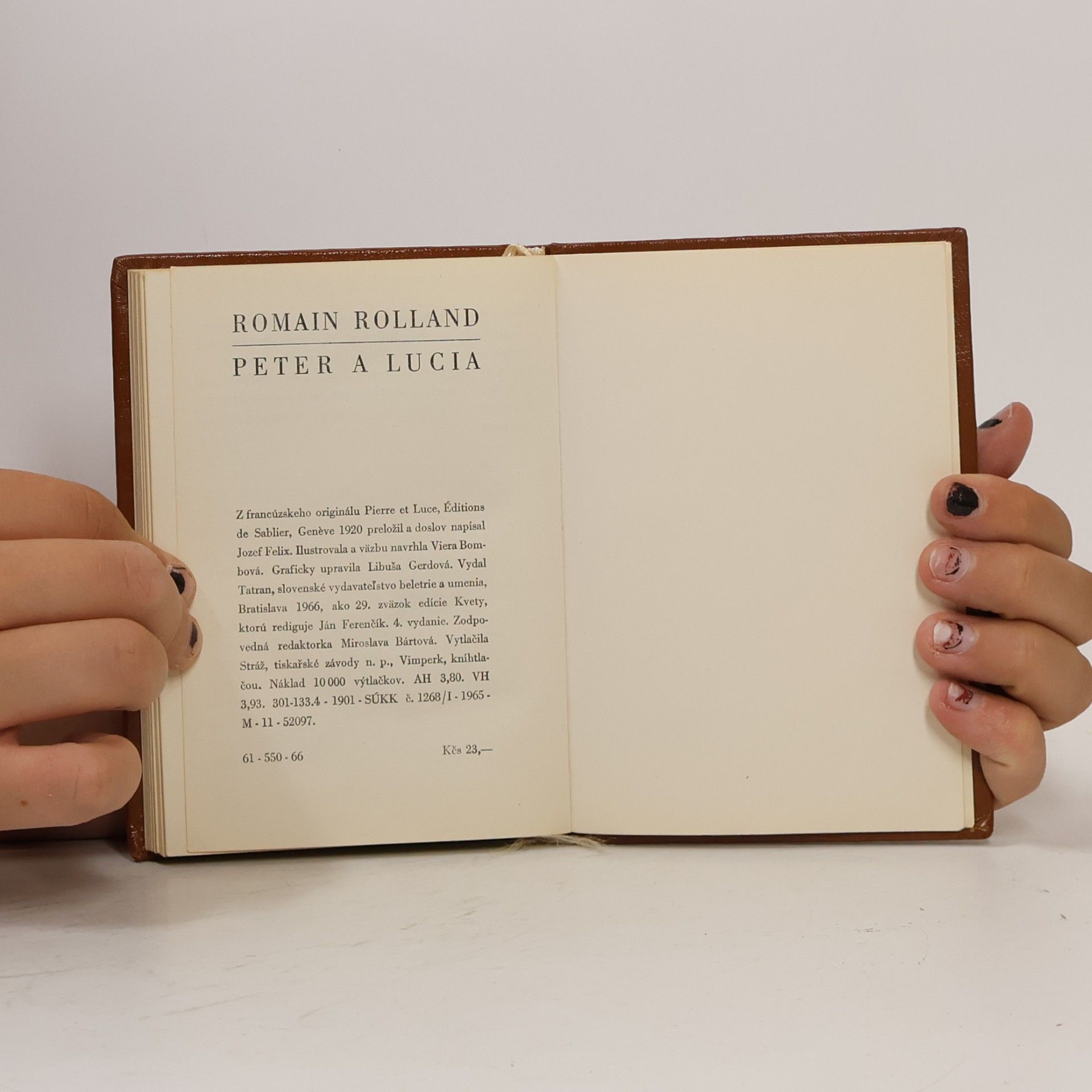 Romain Rolland Peter a Lucia