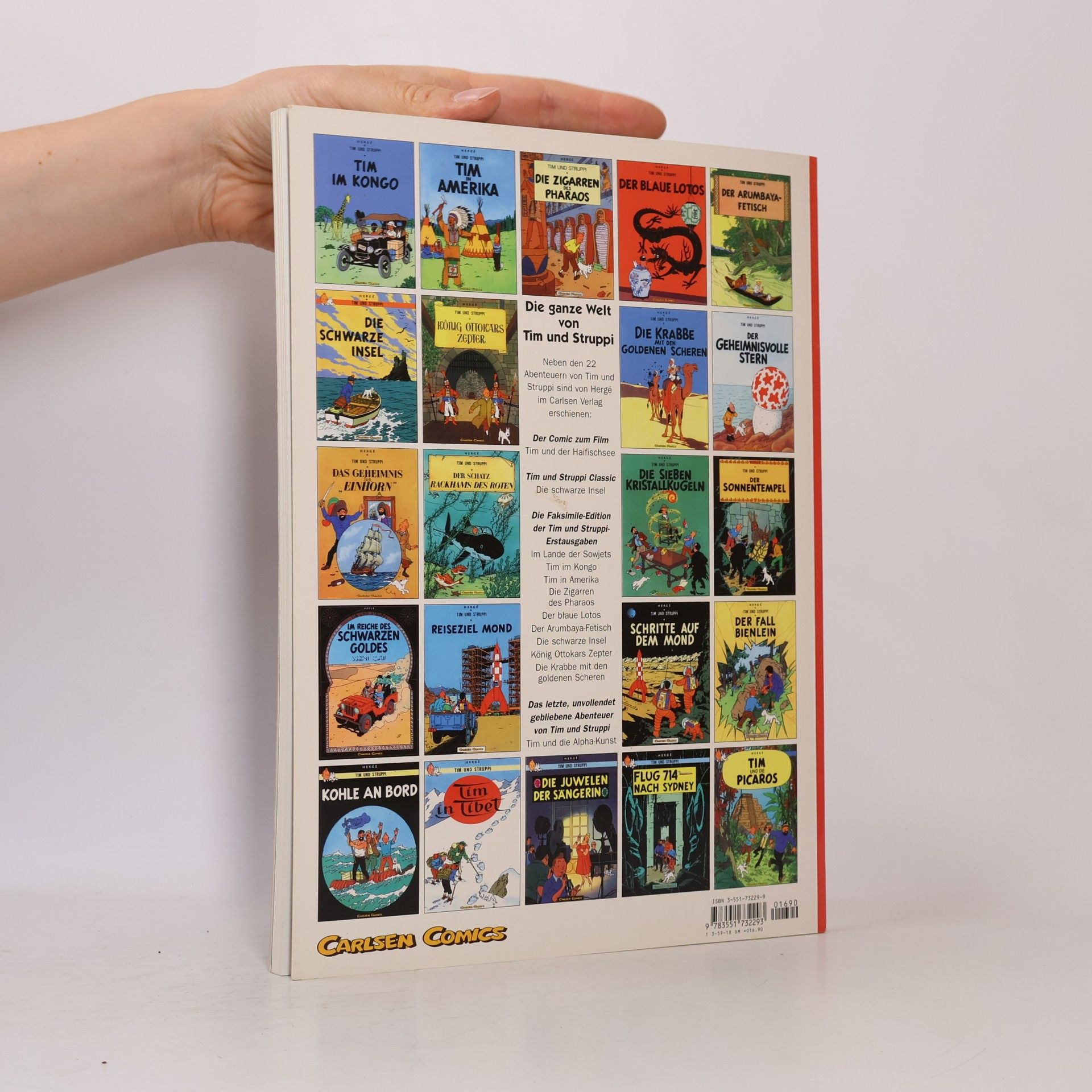 Hergé Tim und Struppi 9