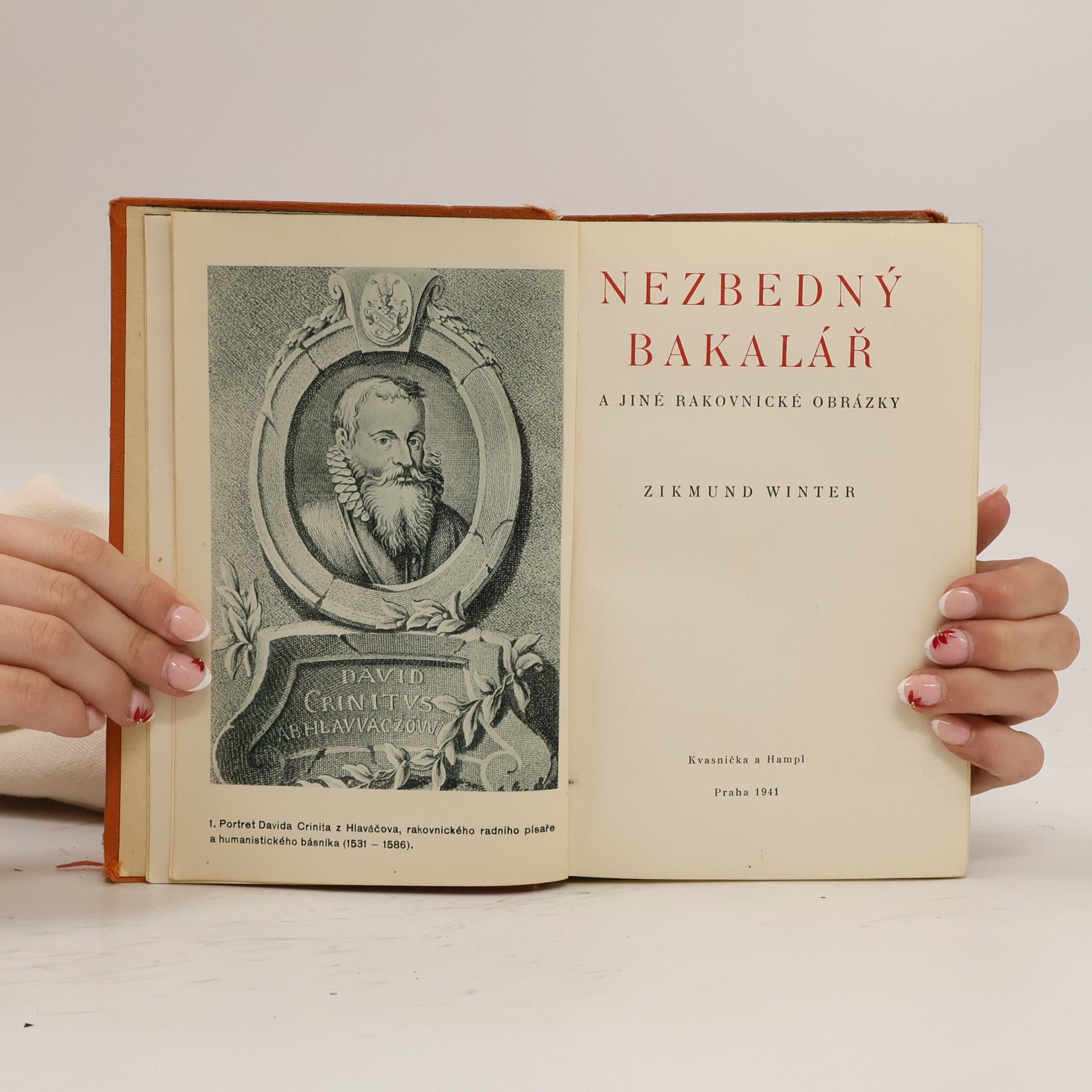 Zikmund Winter Nezbedný bakalář a jiné rakovnické obrázky