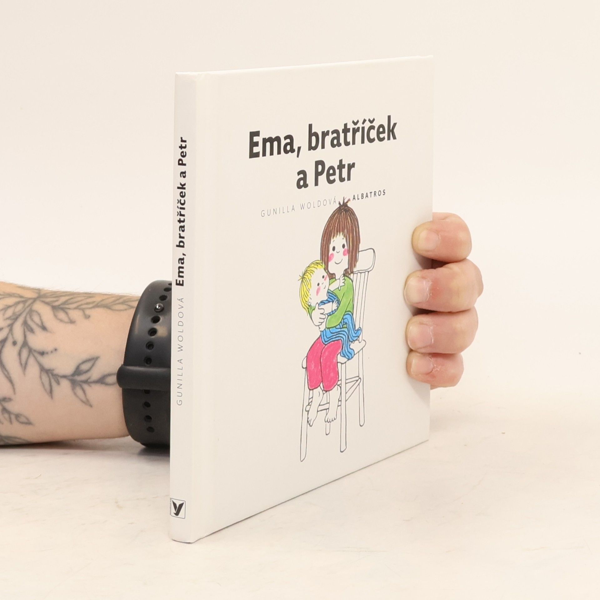 Ema, bratříček a Petr
