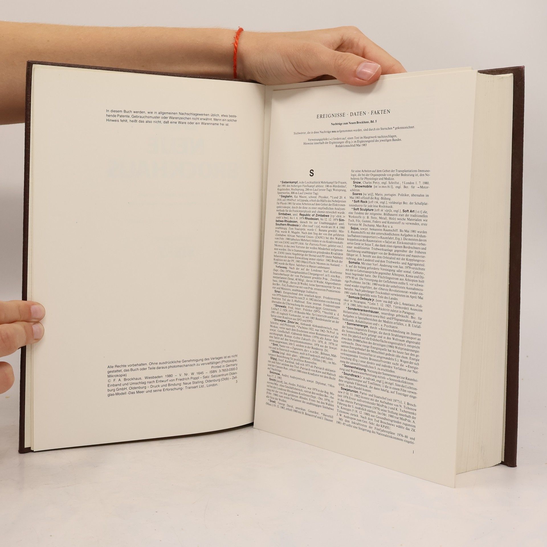 Various authors Der neue Brockhaus 5. SIE-Z