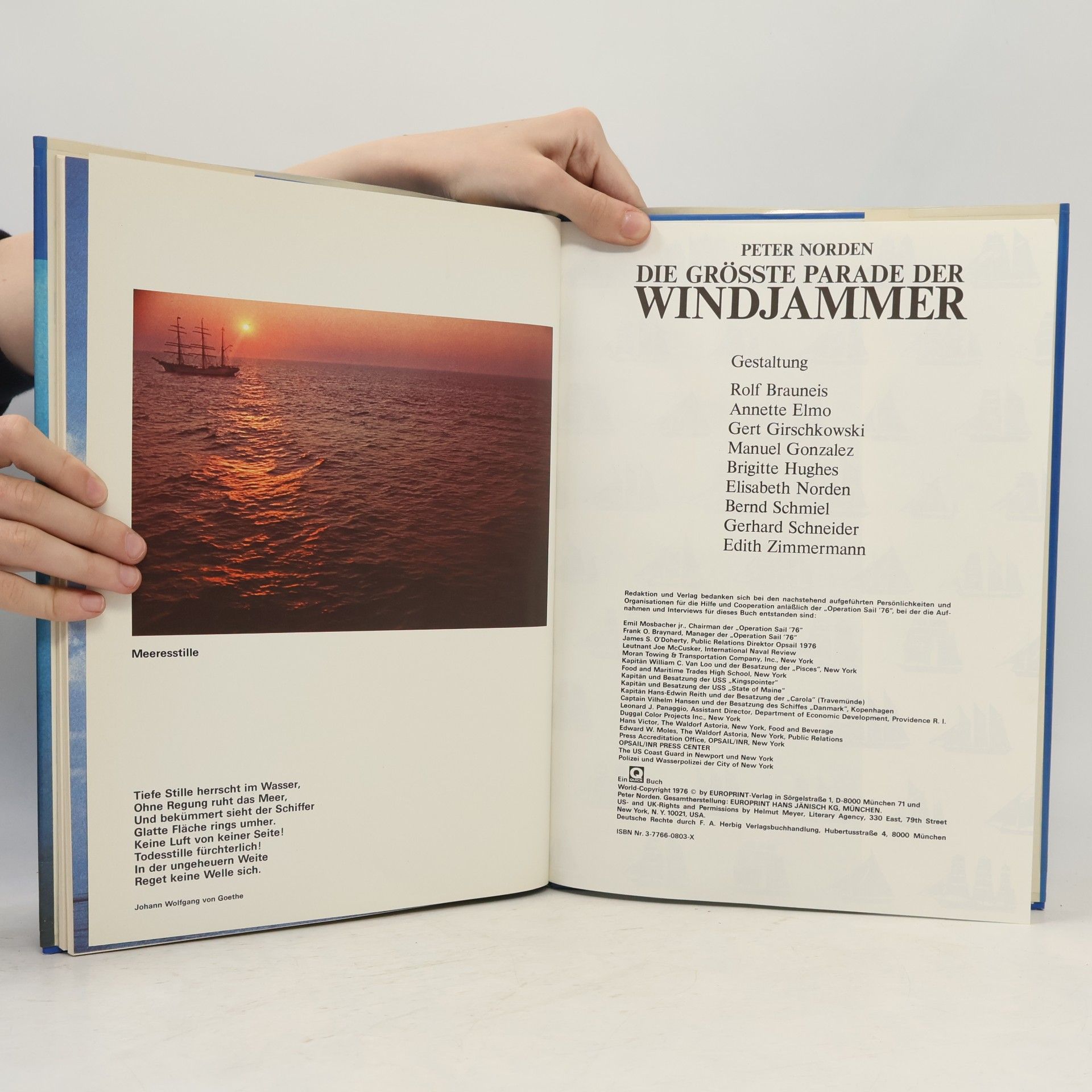 Peter Norden Die grösste Parade der Windjammer