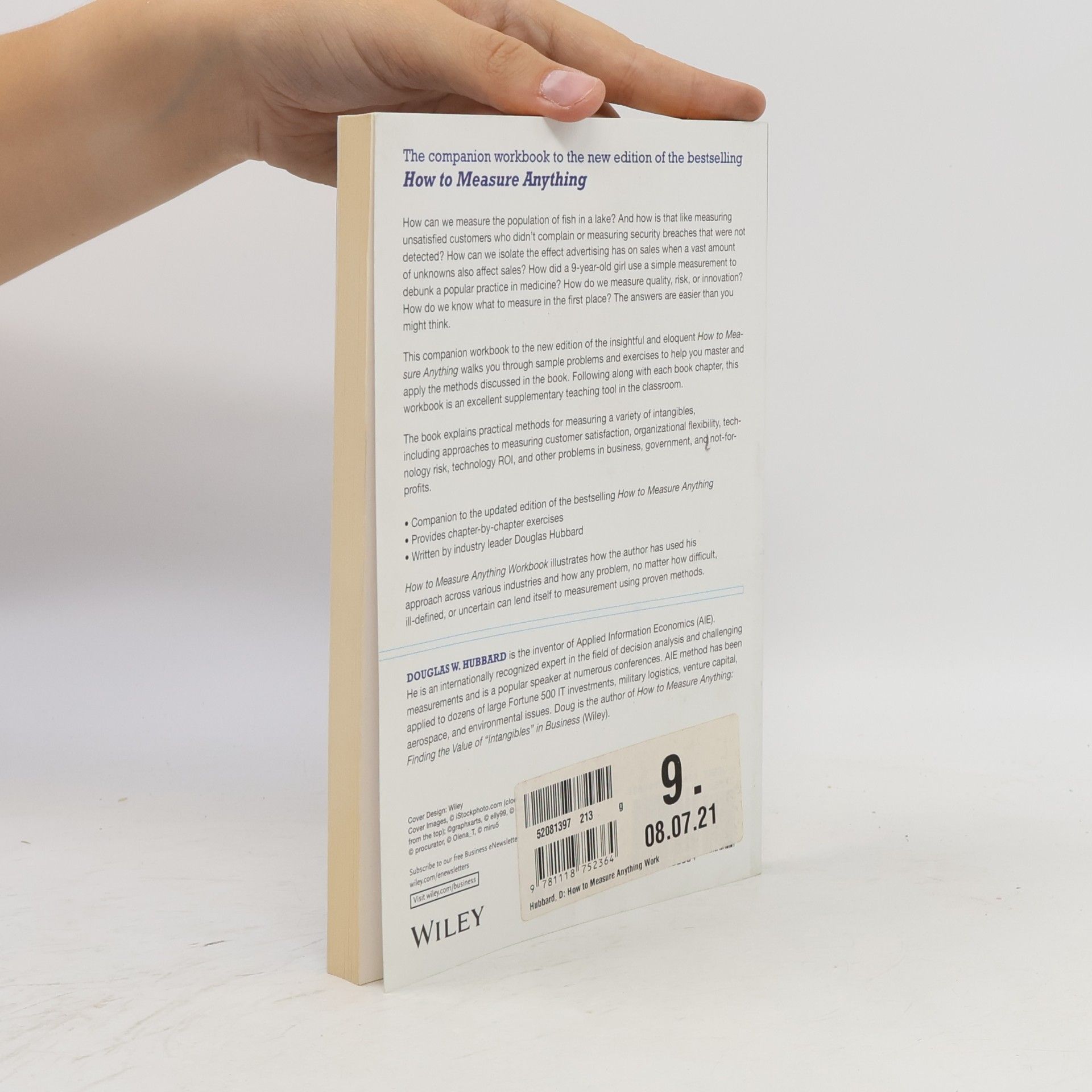 Douglas W. Hubbard How to Measure Anything Workbook