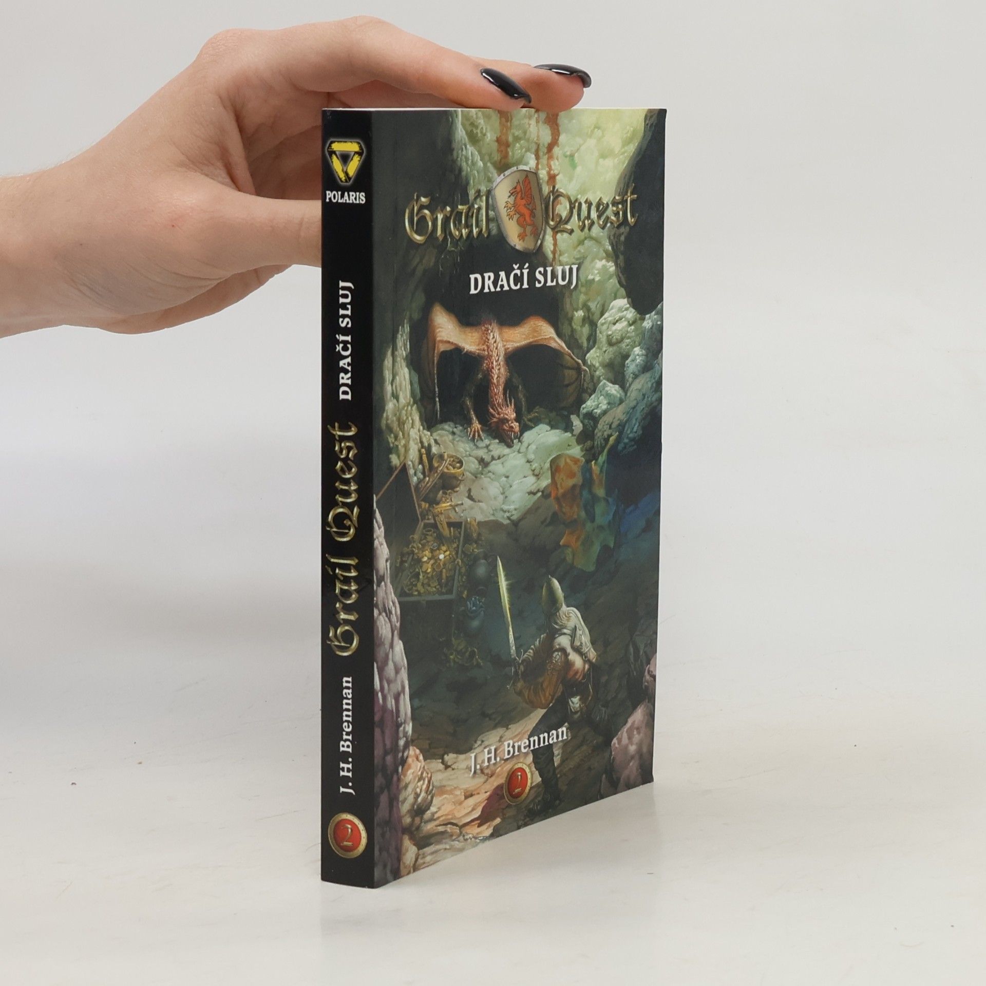 J H Brennan Grailquest. Dračí sluj