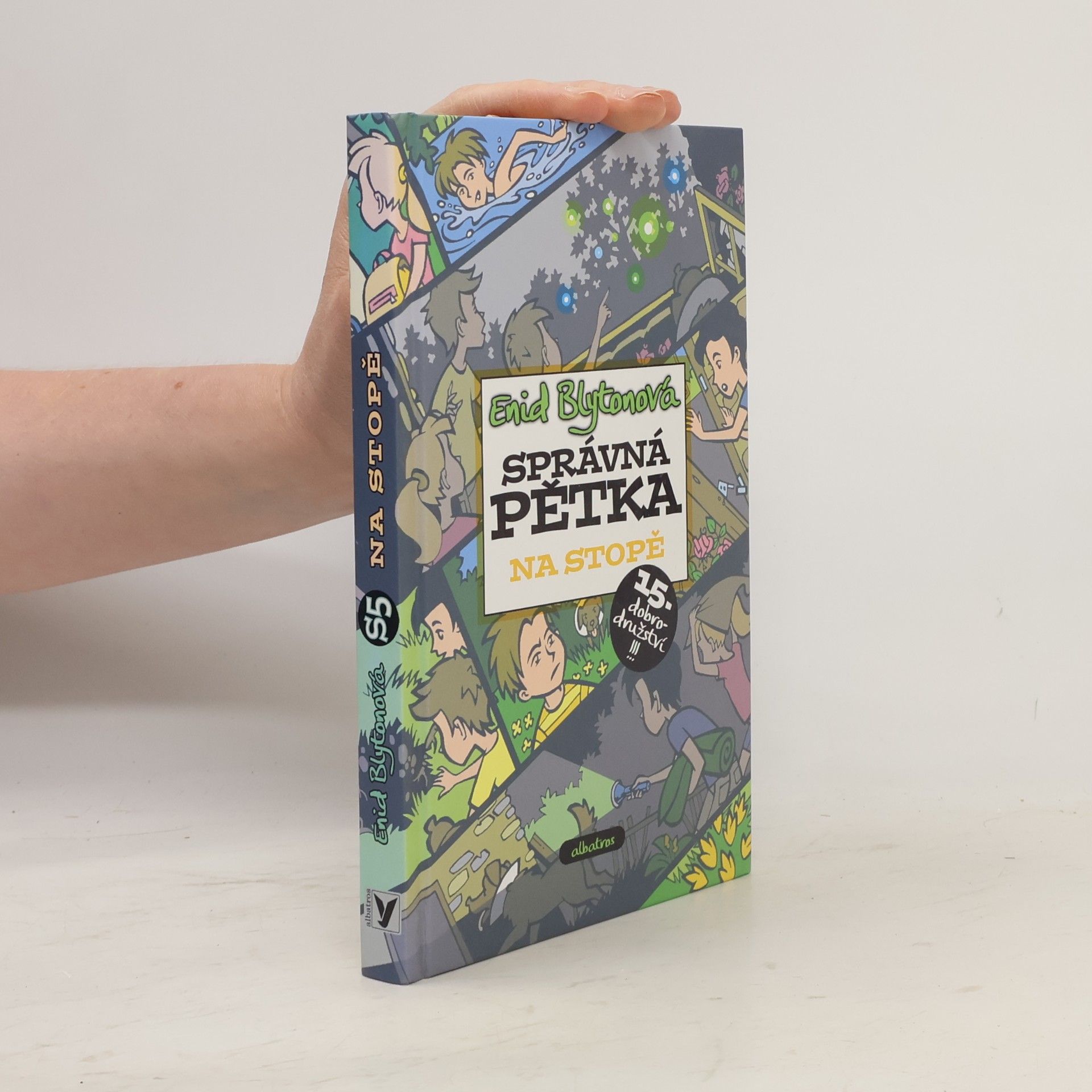 Enid Blyton Správná pětka. Na stopě