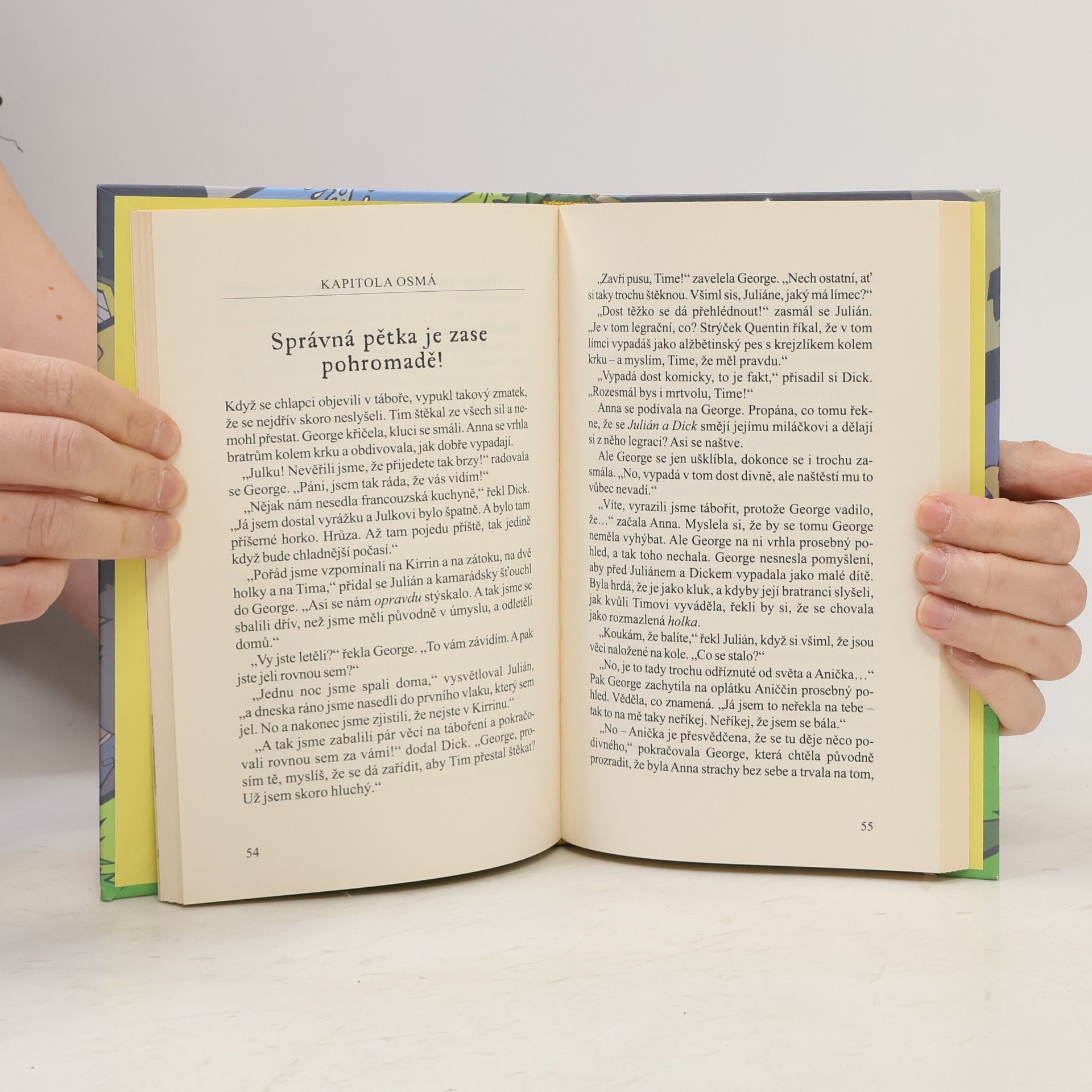 Enid Blyton Správná pětka. Na stopě