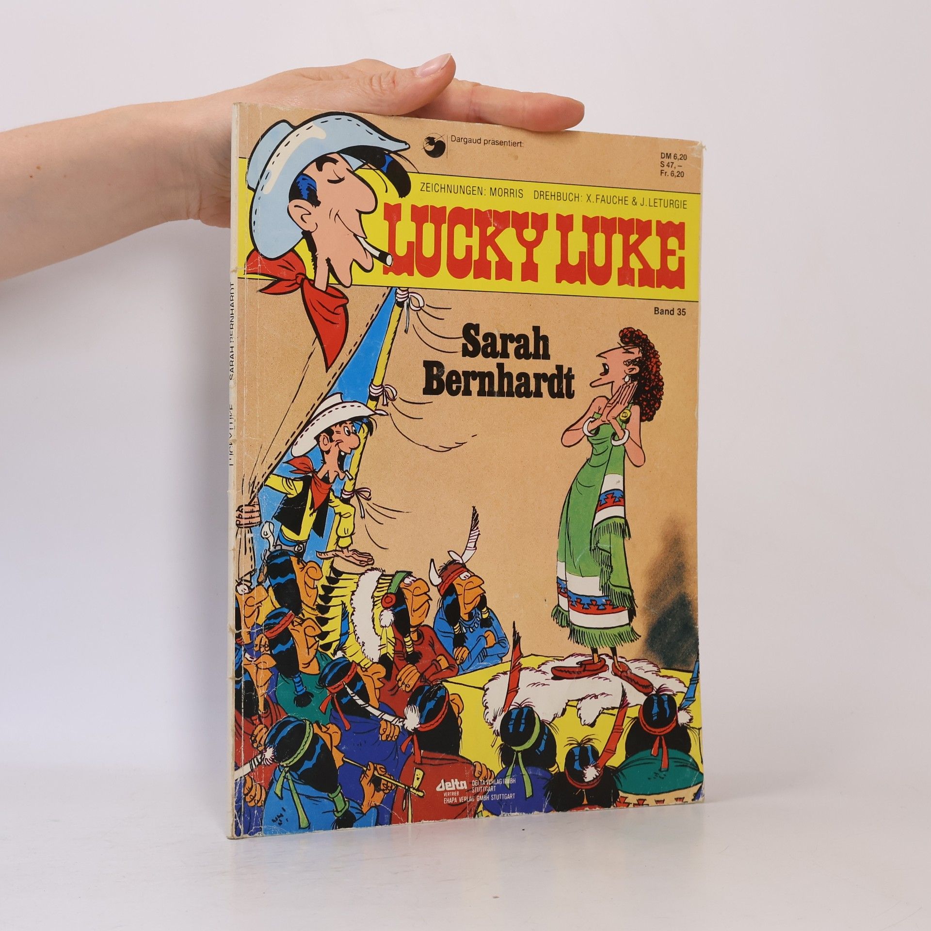 Jean Léturgie Lucky Luke 35. Sarah Bernhardt