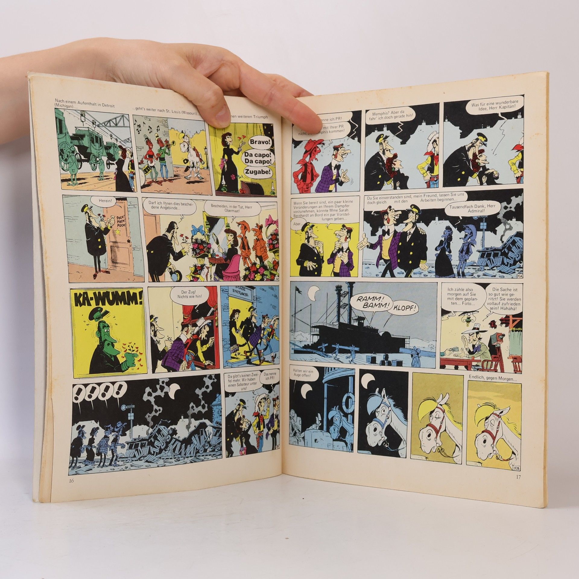 Xavier Fauche Lucky Luke 35. Sarah Bernhardt
