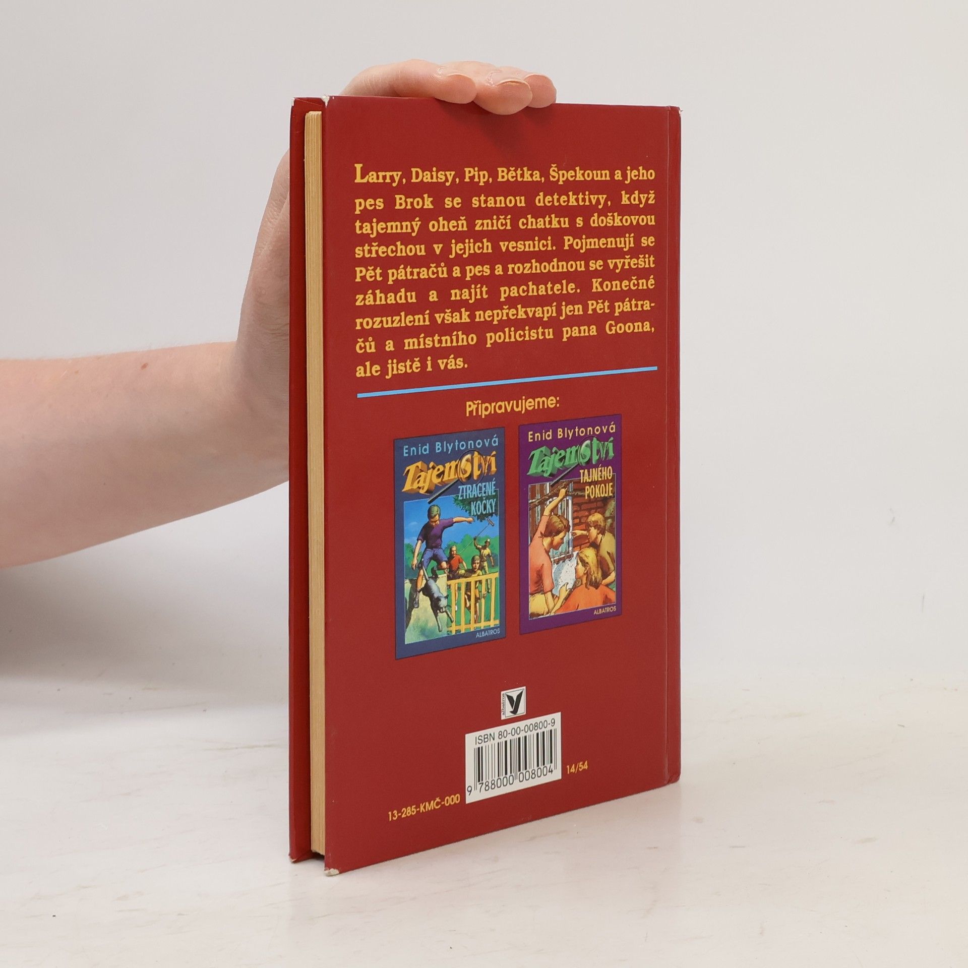 Enid Blyton Tajemství spálené chaty