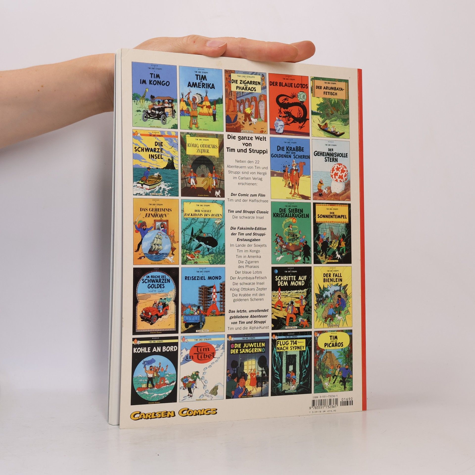 Hergé Tim und Struppi 17. Schritte Auf Dem Mond