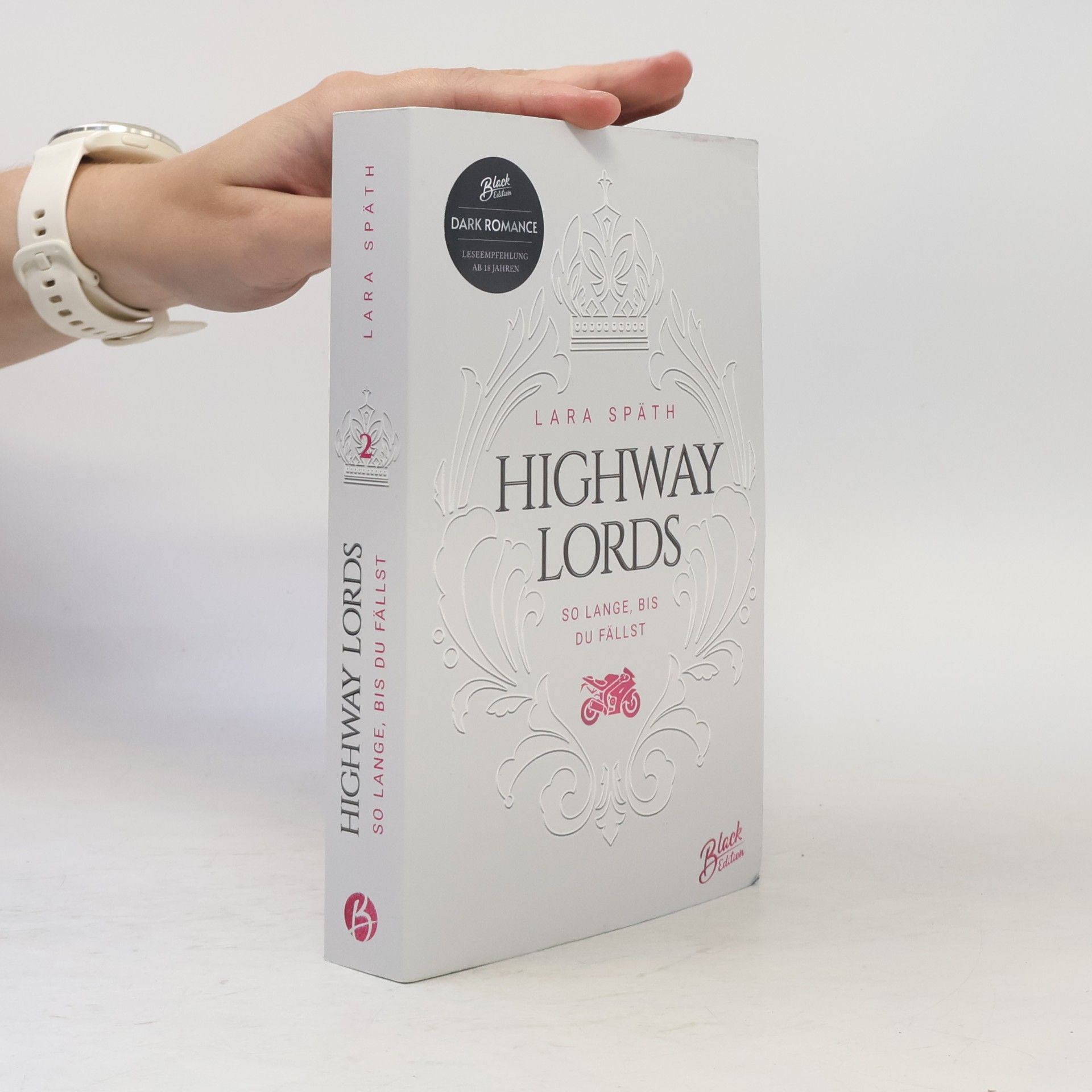 Lara Späth Highway Lords: So lange, bis du fällst | Aufwendig gestaltete Ausgabe mit Farbschnitt – das integrierte Page Overlay ist limitiert nur in der ersten Auflage enthalten