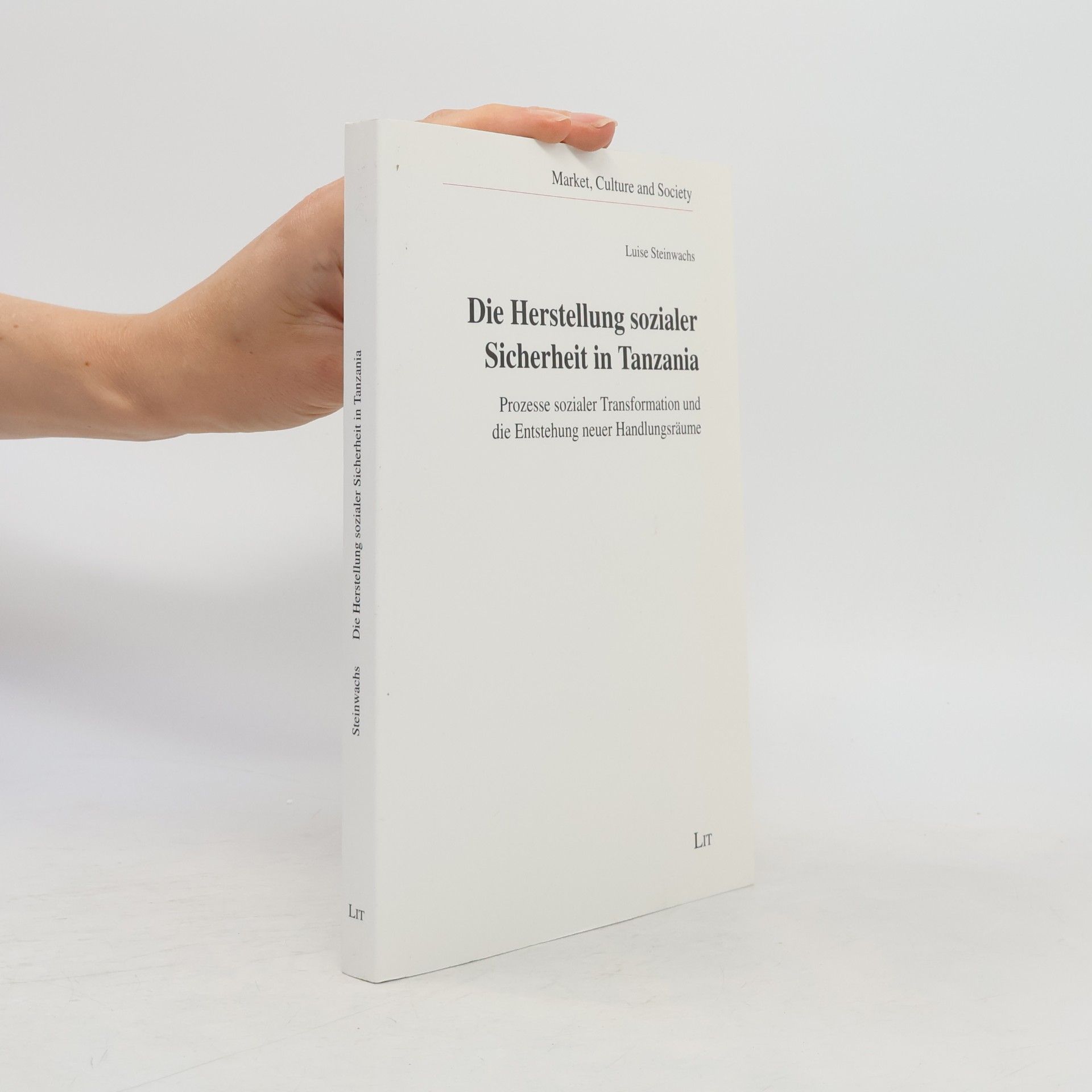 Luise Steinwachs Market, Culture and Society: Die Herstellung sozialer Sicherheit in Tanzania