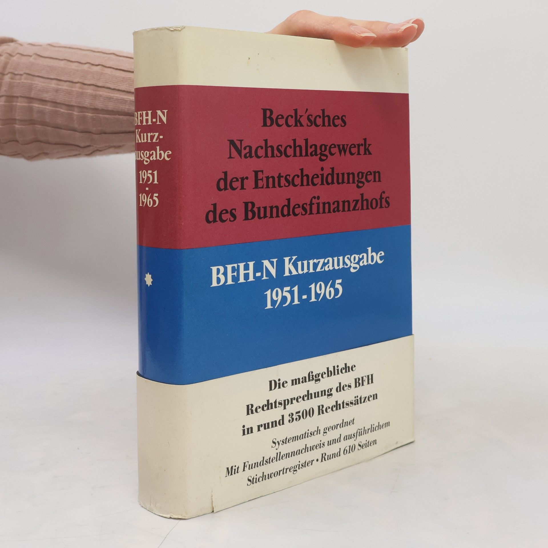 Various authors Beck'sches Nachschlagewerk der Entscheidungen des Bundesfinanzhofs
