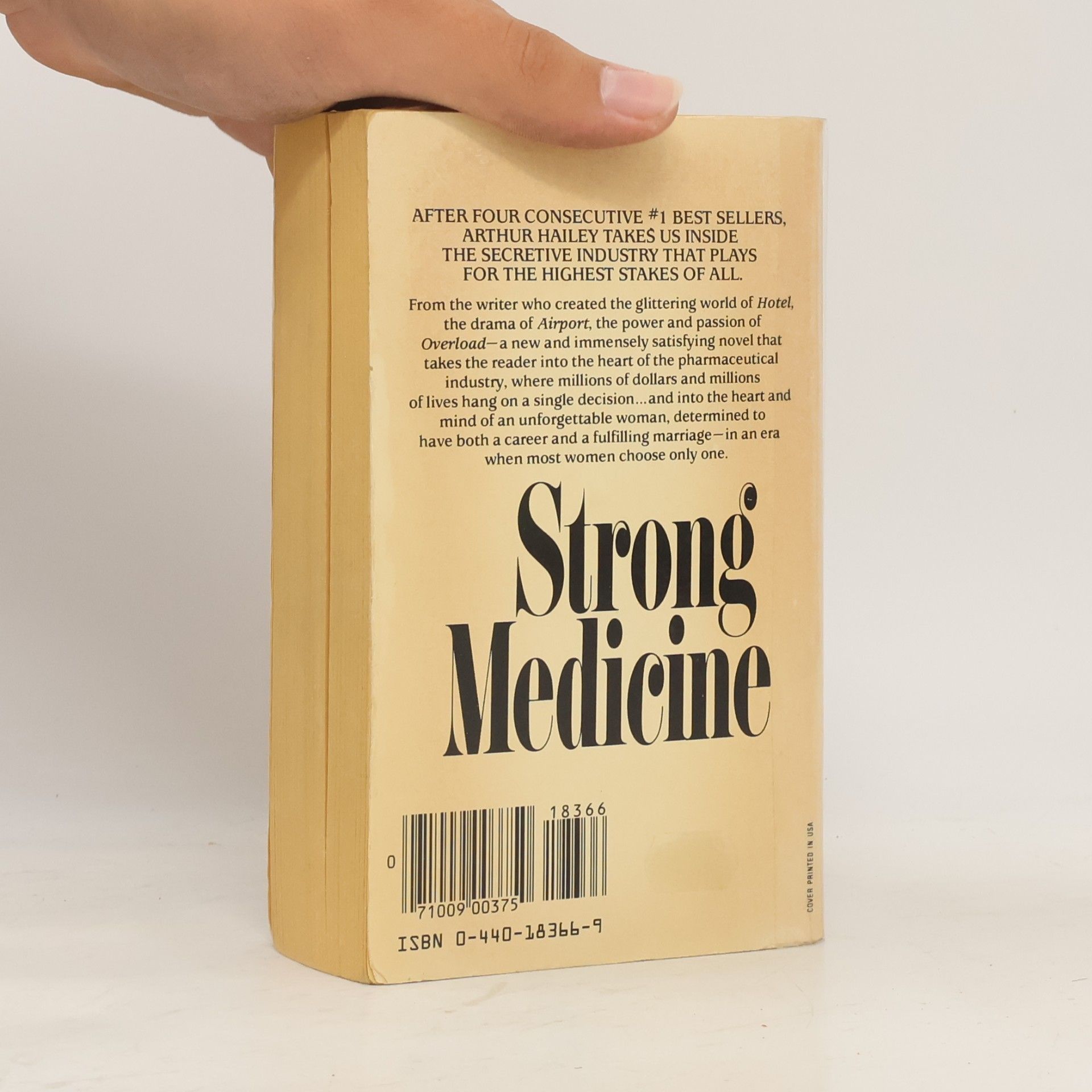 Arthur Hailey Strong medicine