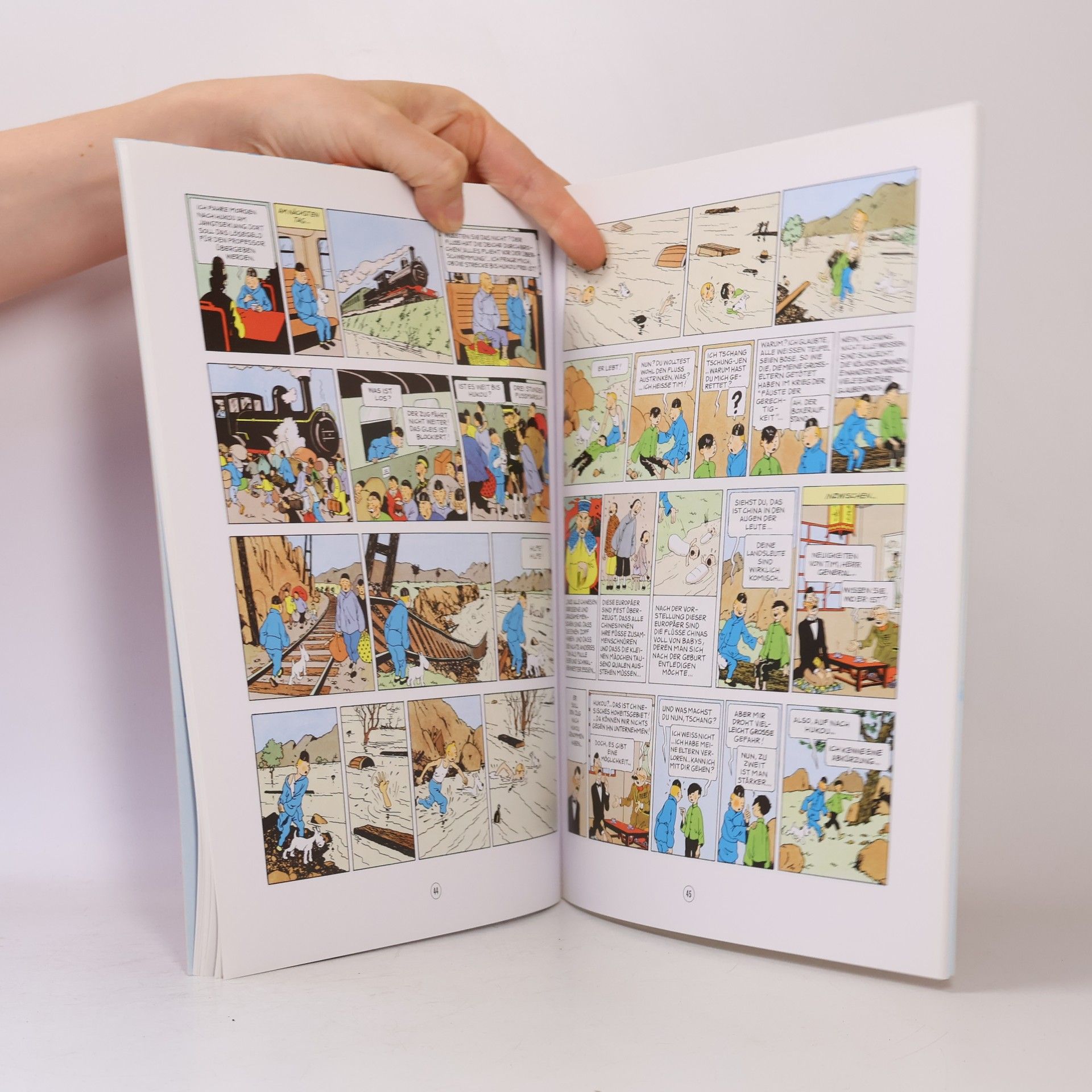 Hergé Tim und Struppi: Der blaue Lotos