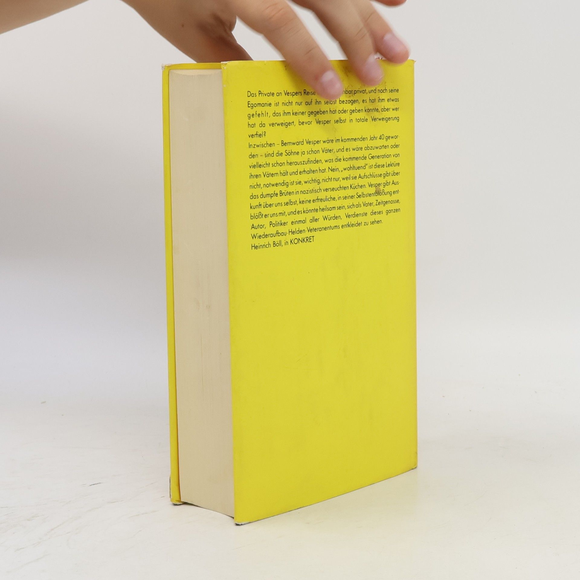 Bernward Vesper Die Reise (Ausgabe lelzter Hand)