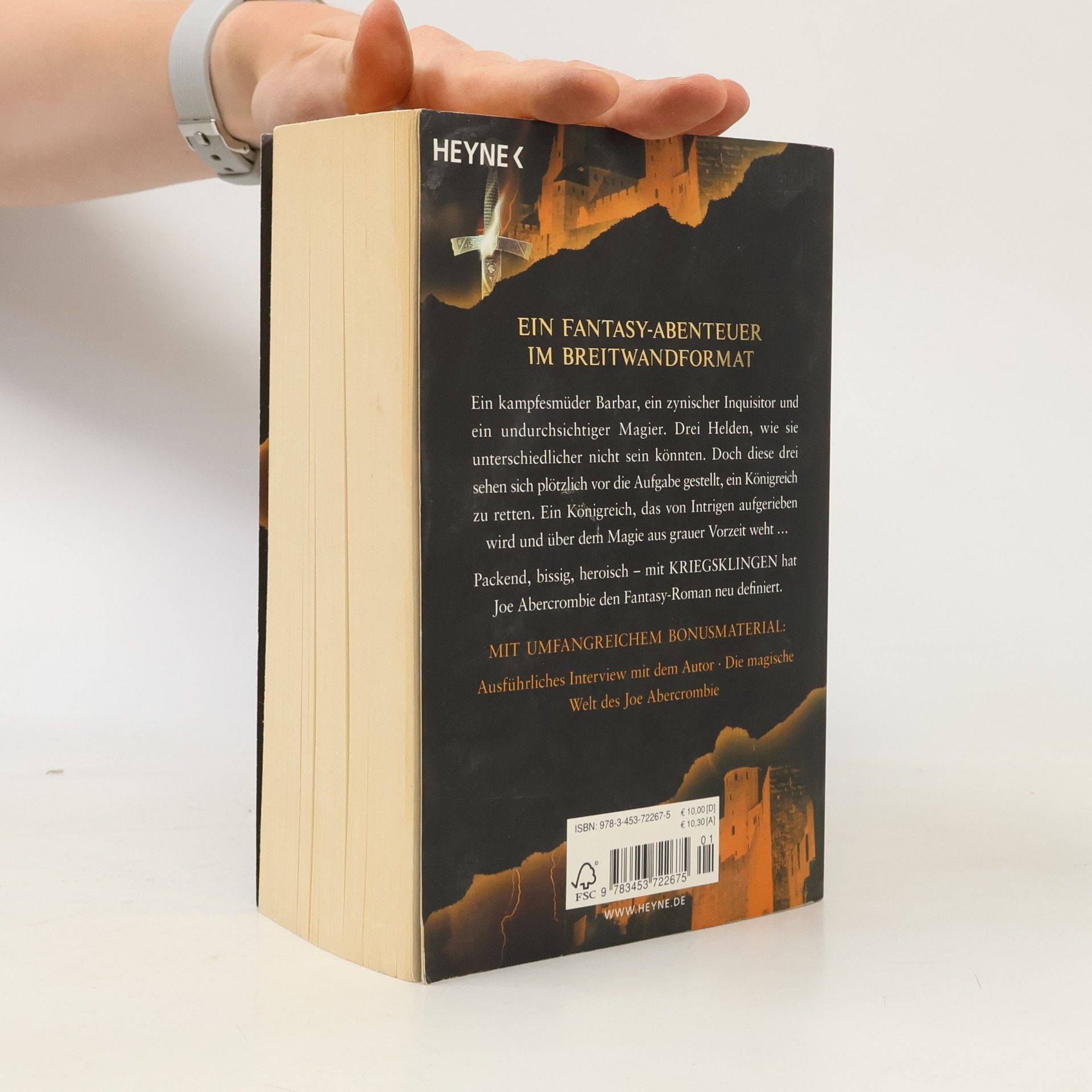 Joe Abercrombie Kriegsklingen