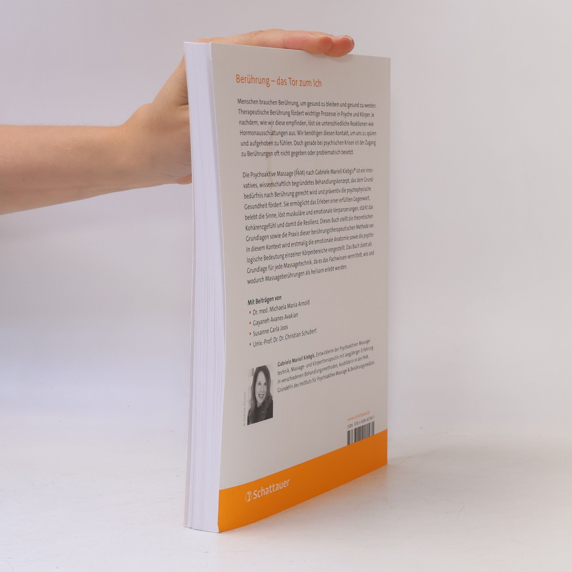 Gabriele Mariell Kiebgis Lehrbuch der Psychoaktiven Massage (PAM)