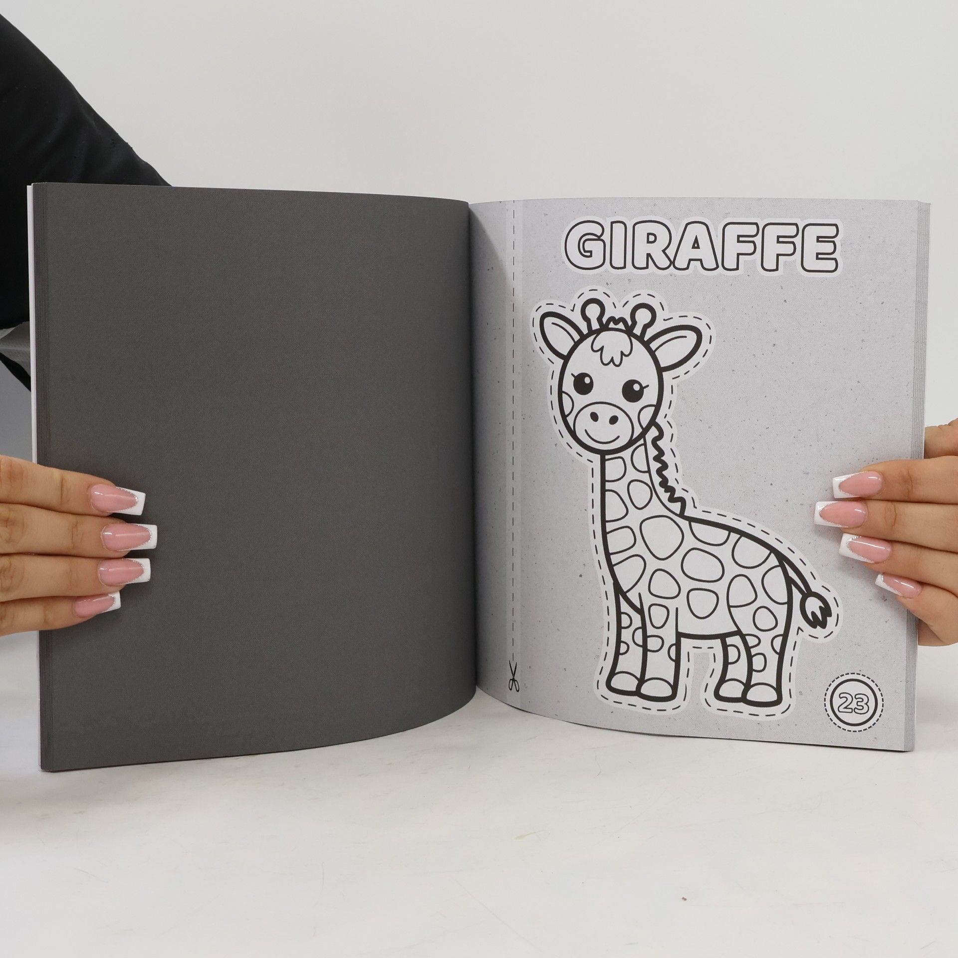 Mein erstes Mal- & Schneidebuch – Tiere – 3–5 Jahre