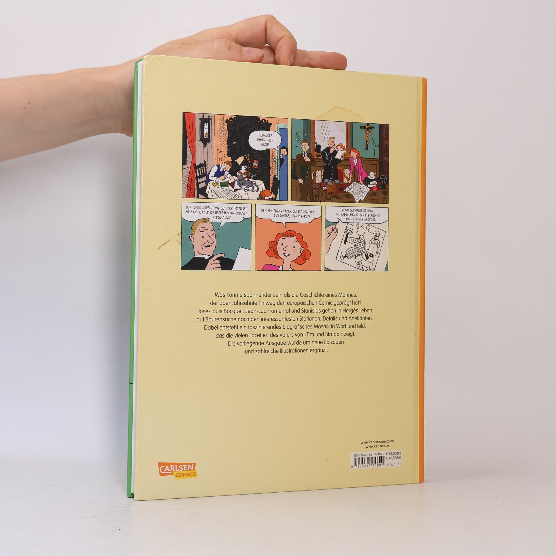 Jean-Luc Fromental Die Abenteuer von Hergé - Erweiterte Neuausgabe